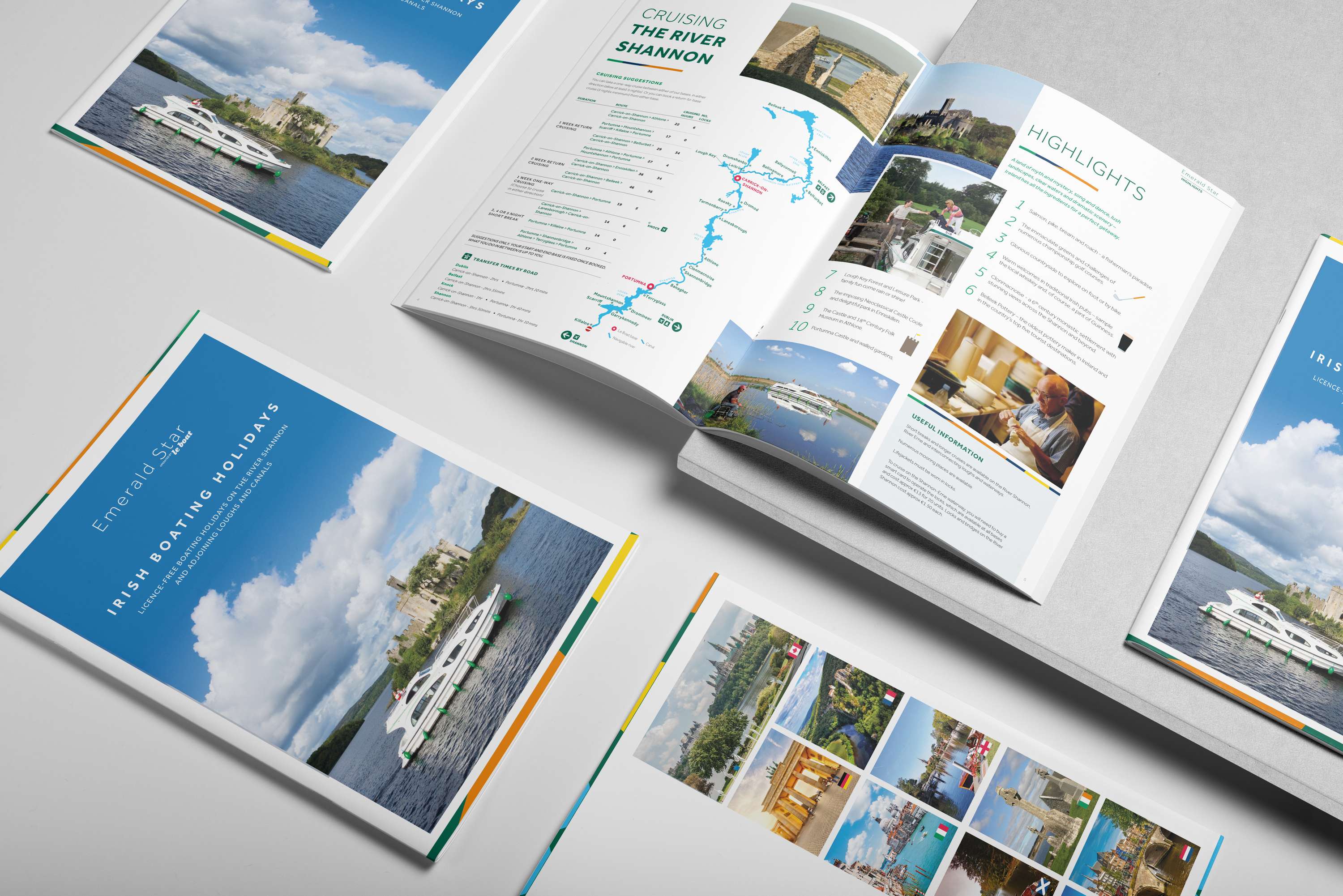 Ireland Brochure Design by Ela Lubecka