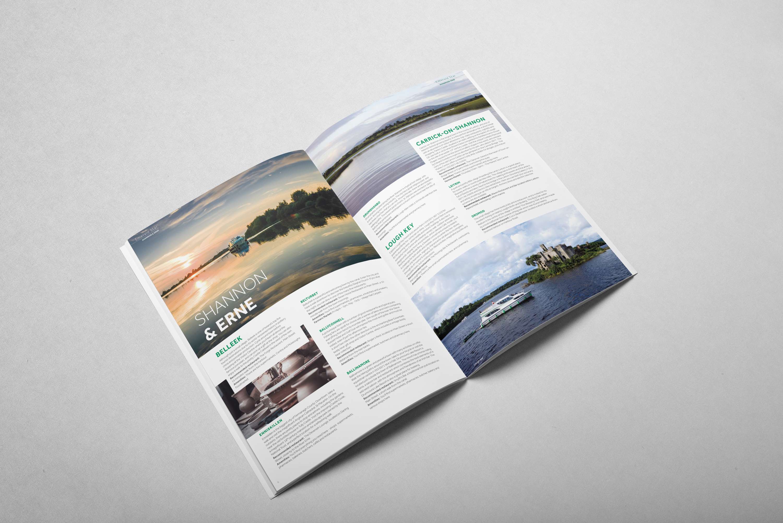 Ireland Brochure Design by Ela Lubecka