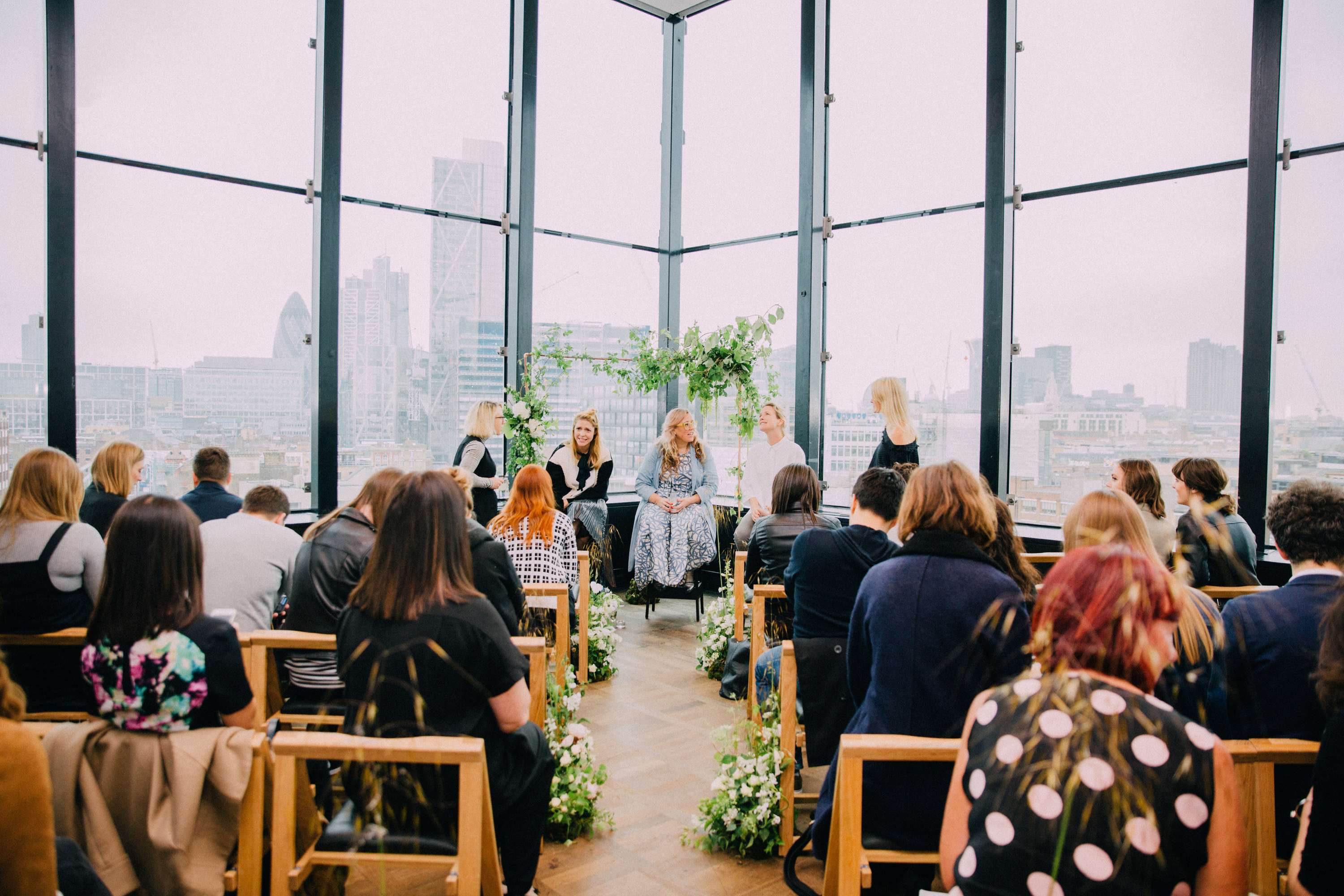 Patchwork joins the Ace Hotel for a Throughly Modern Marriage by Patchwork