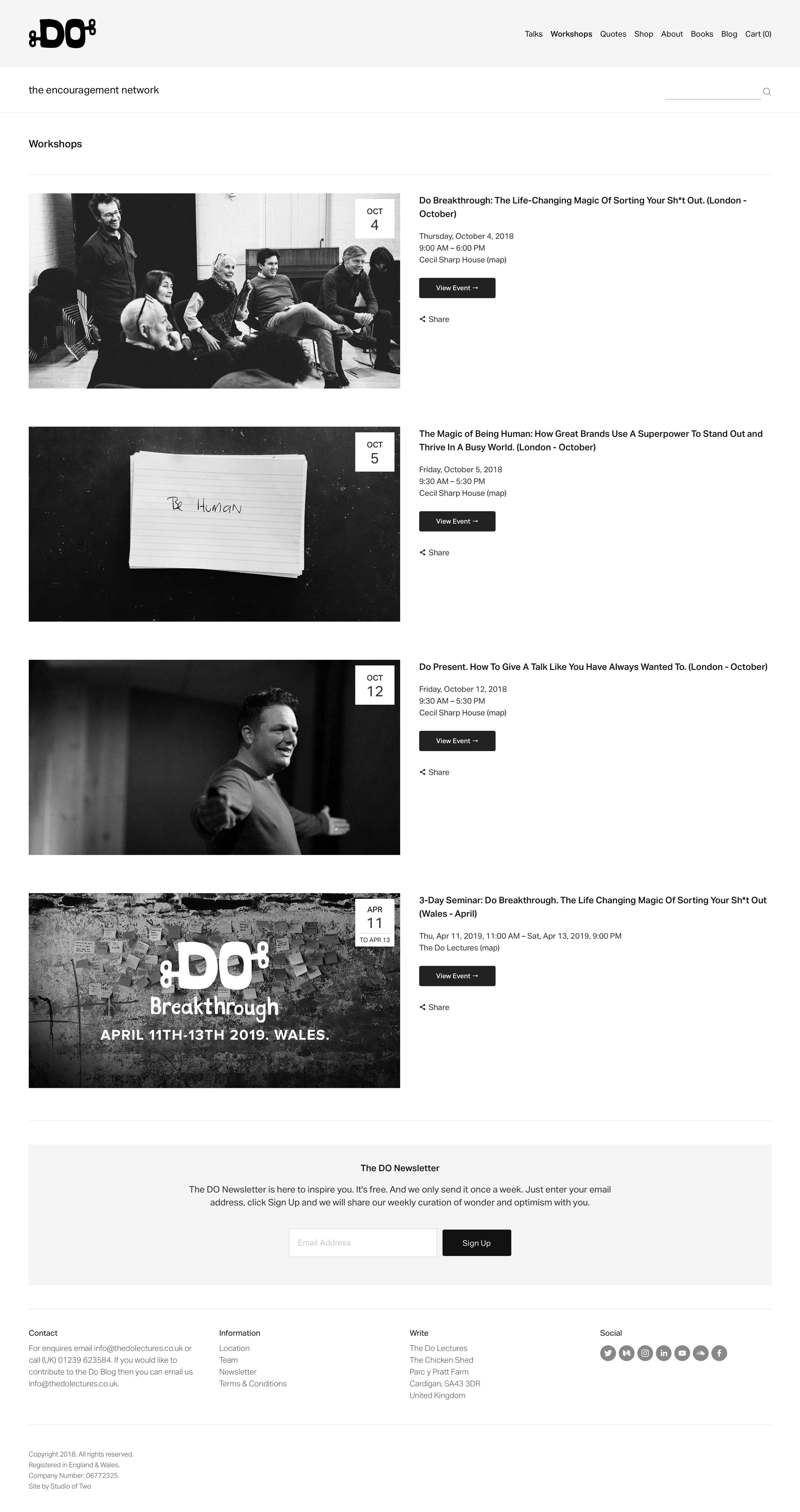 The Do Lectures by The Printer's Son