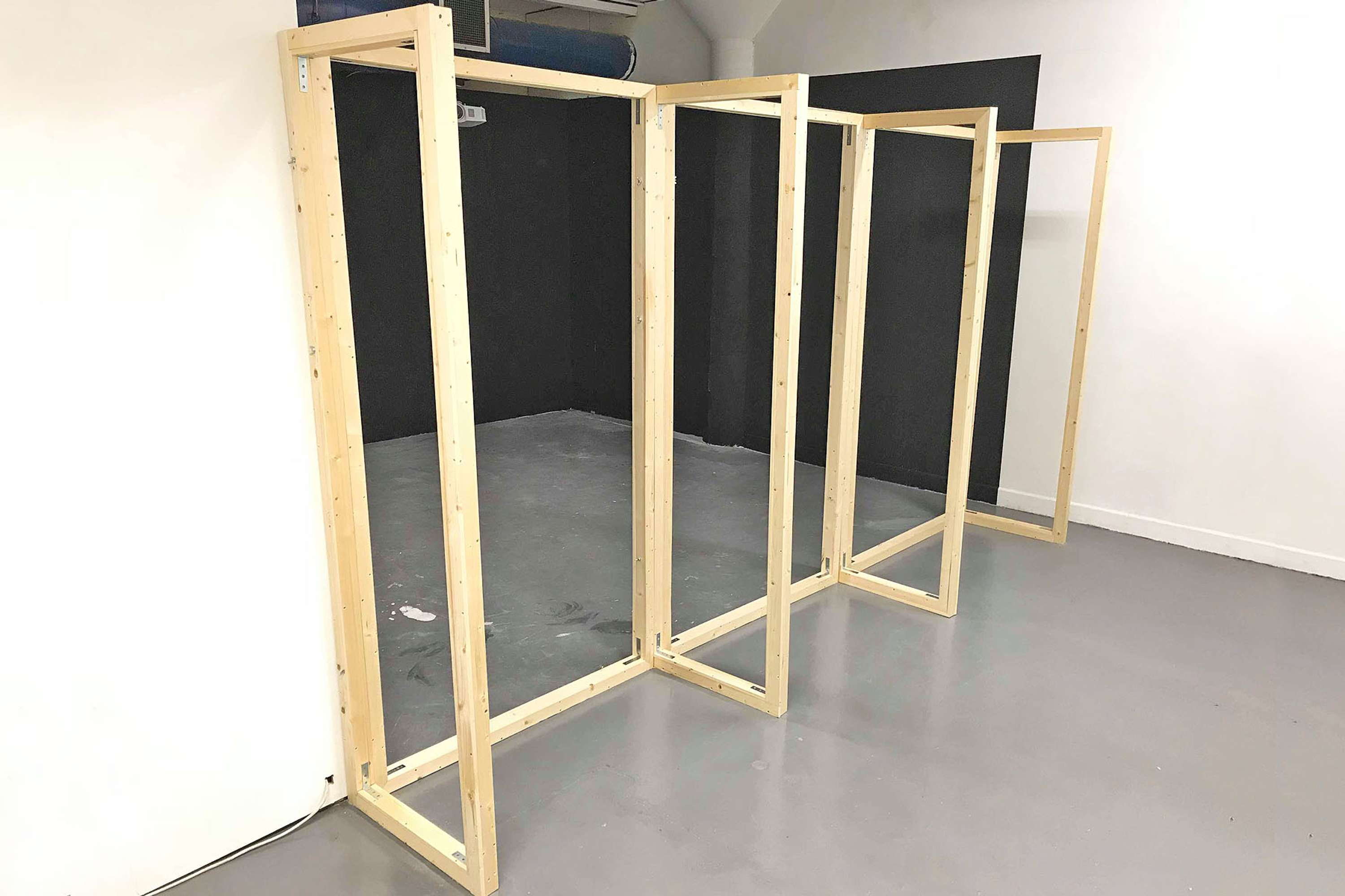 'Framing Virility' - Projection Mapped Installation by Nathan Fernée
