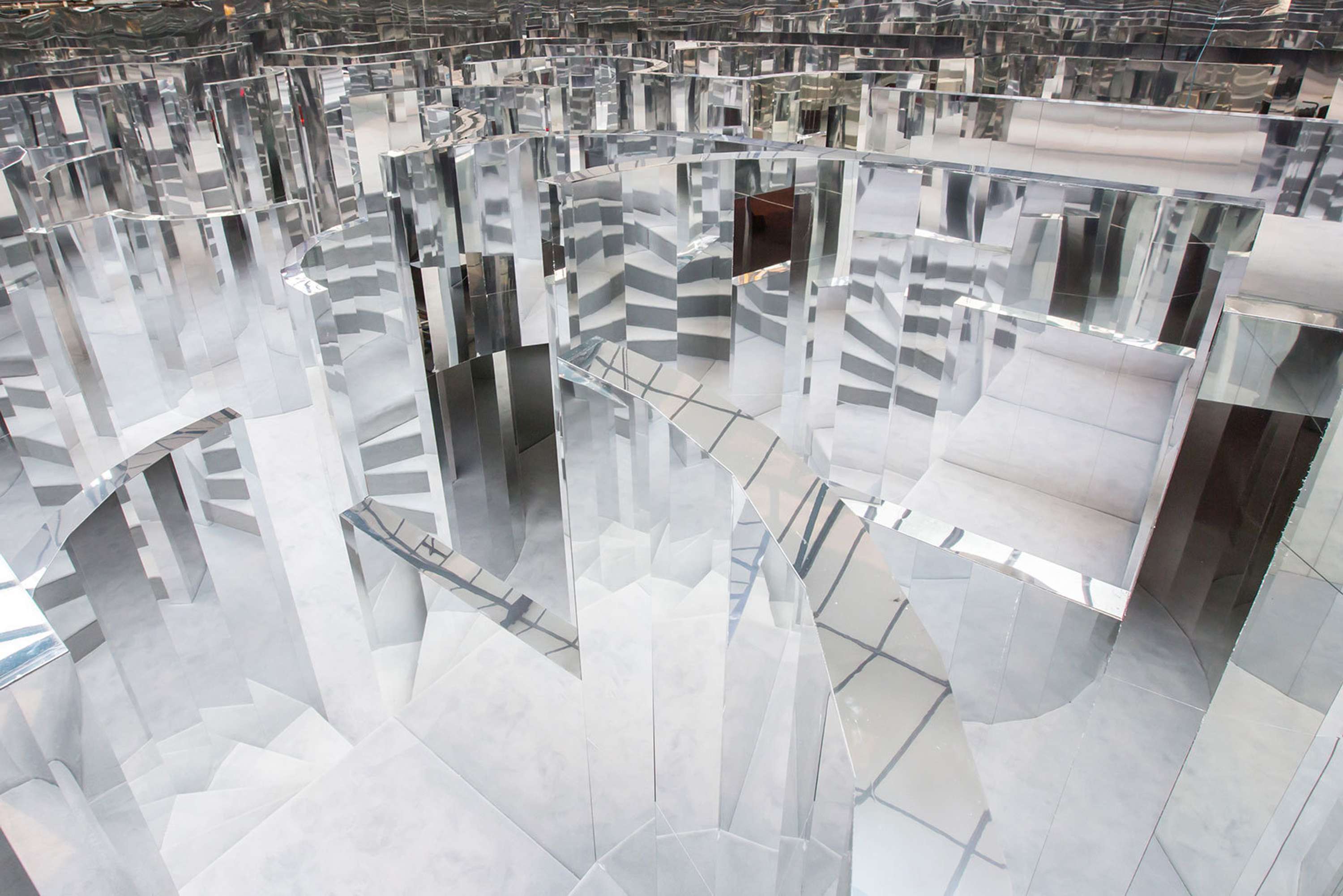 Mazing through Chanel's newly unveiled multisensory 'Five Echoes' by Es  Devlin