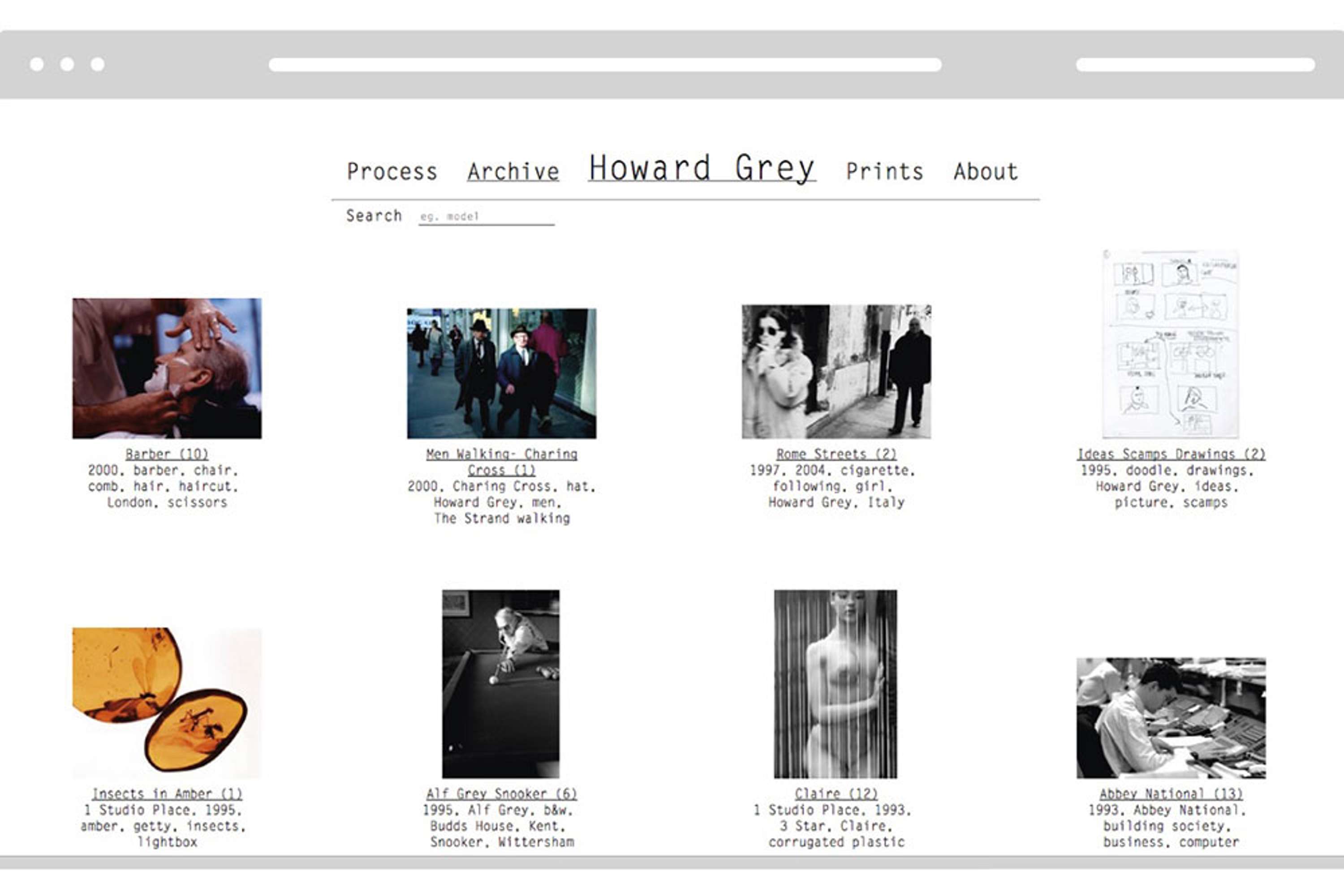 The Howard Grey Archive by Luke Thompson