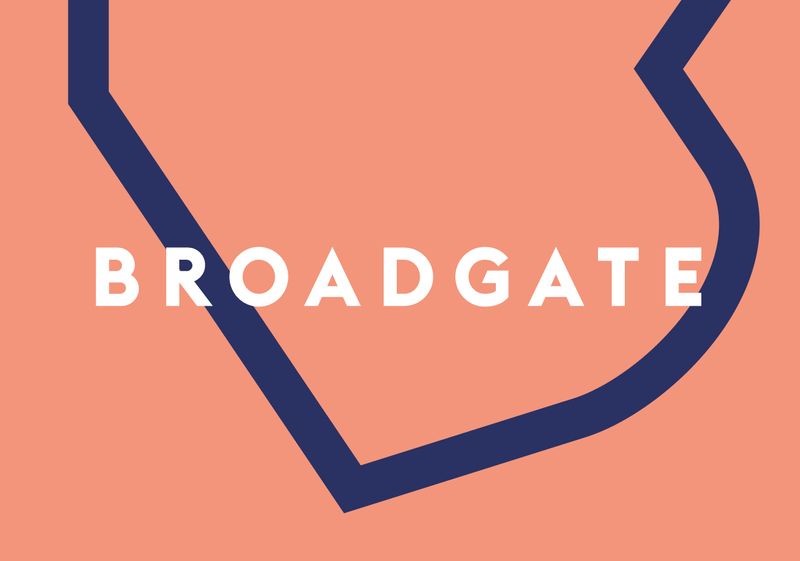 Broadgate brand identity by Sara Martin