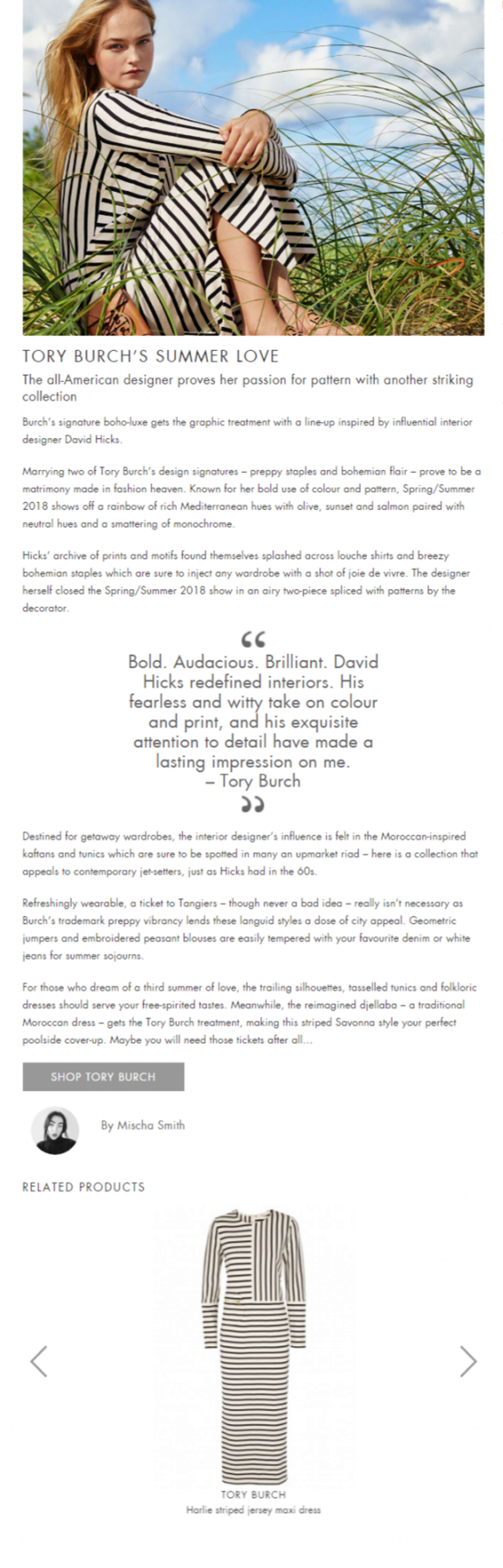 Branded content by Mischa Smith