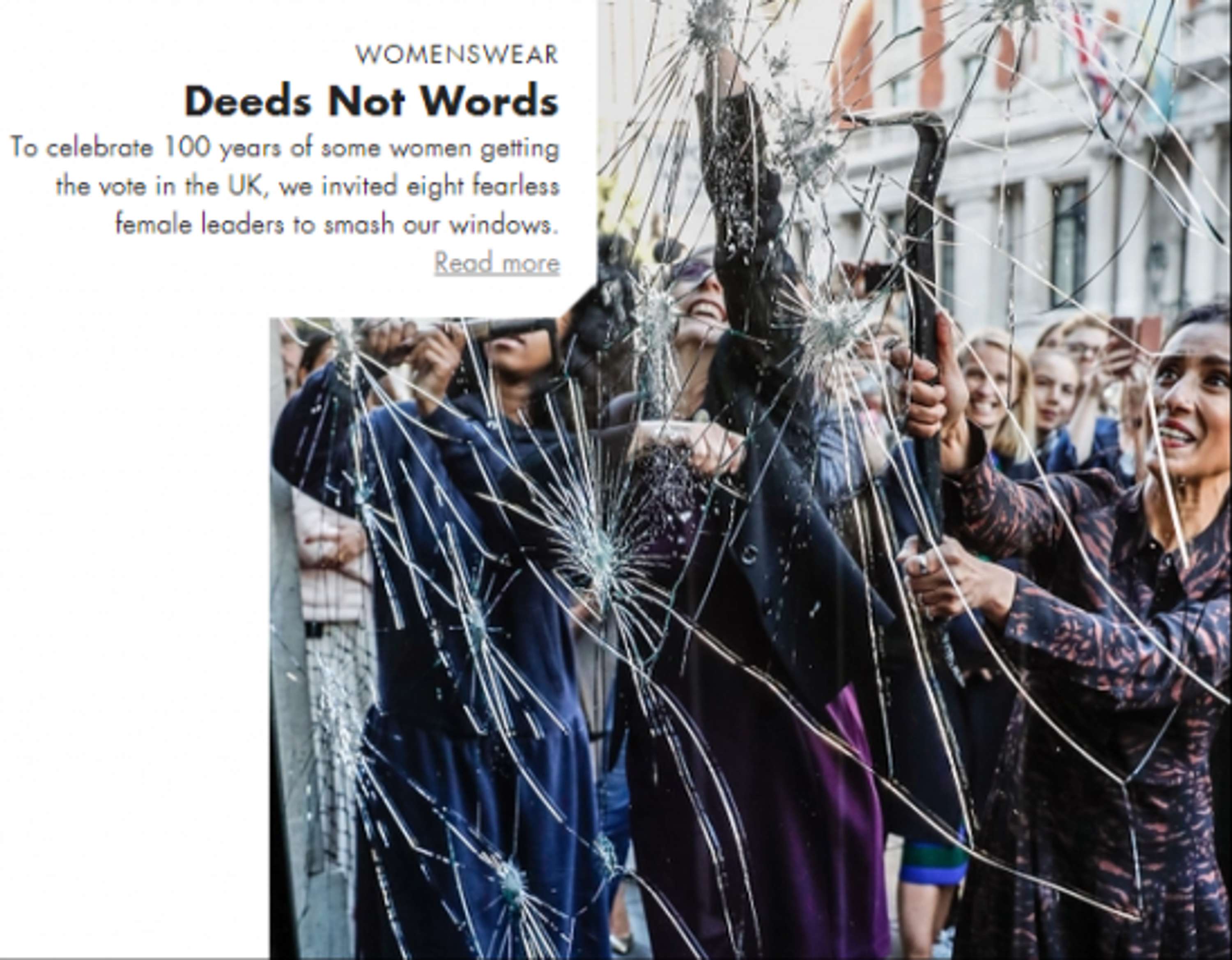 DEEDS NOT WORDS by Mischa Smith