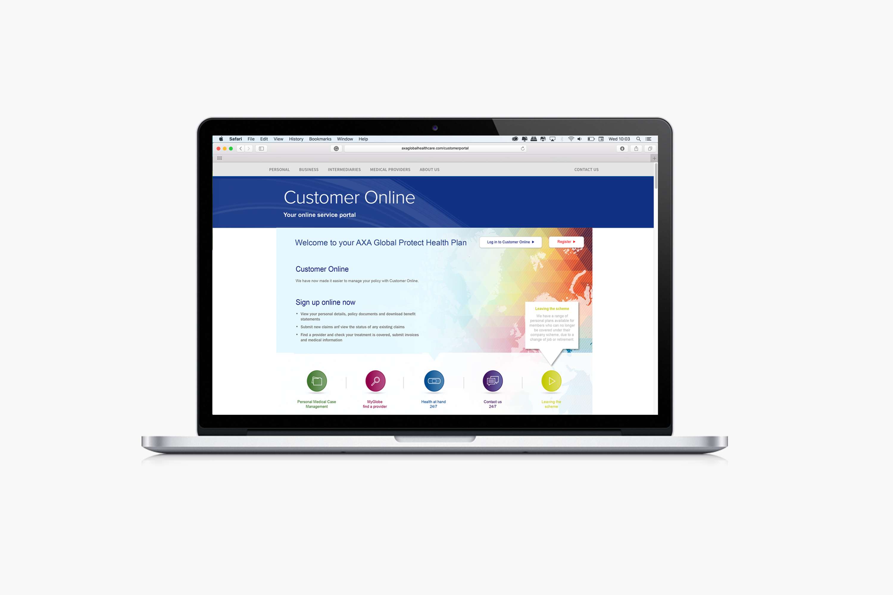 AXA Global Protect by darren chittock
