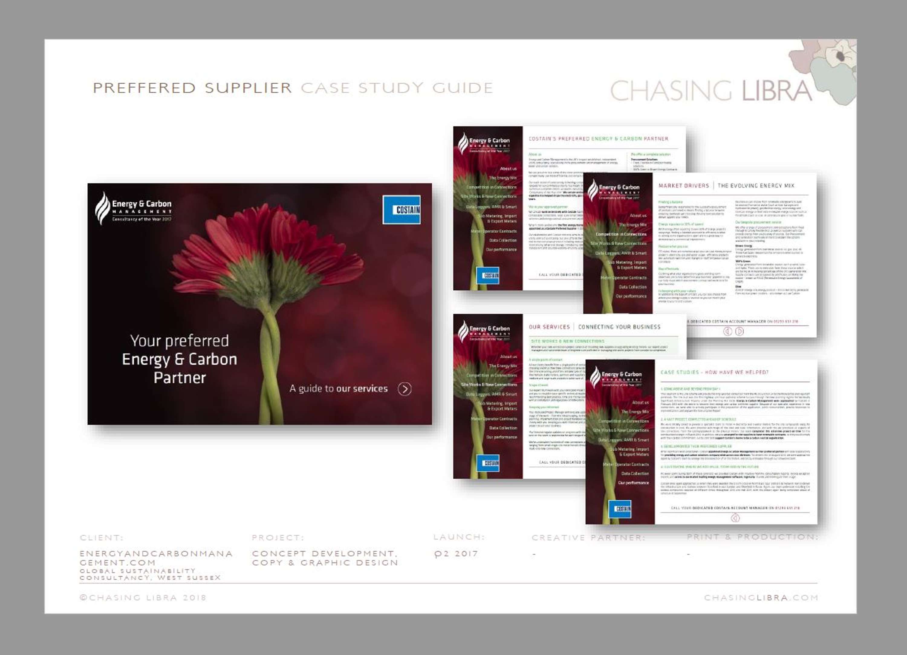 Case Study | Content & copy development, graphic design & production by Chasing Libra | Brooke Remington