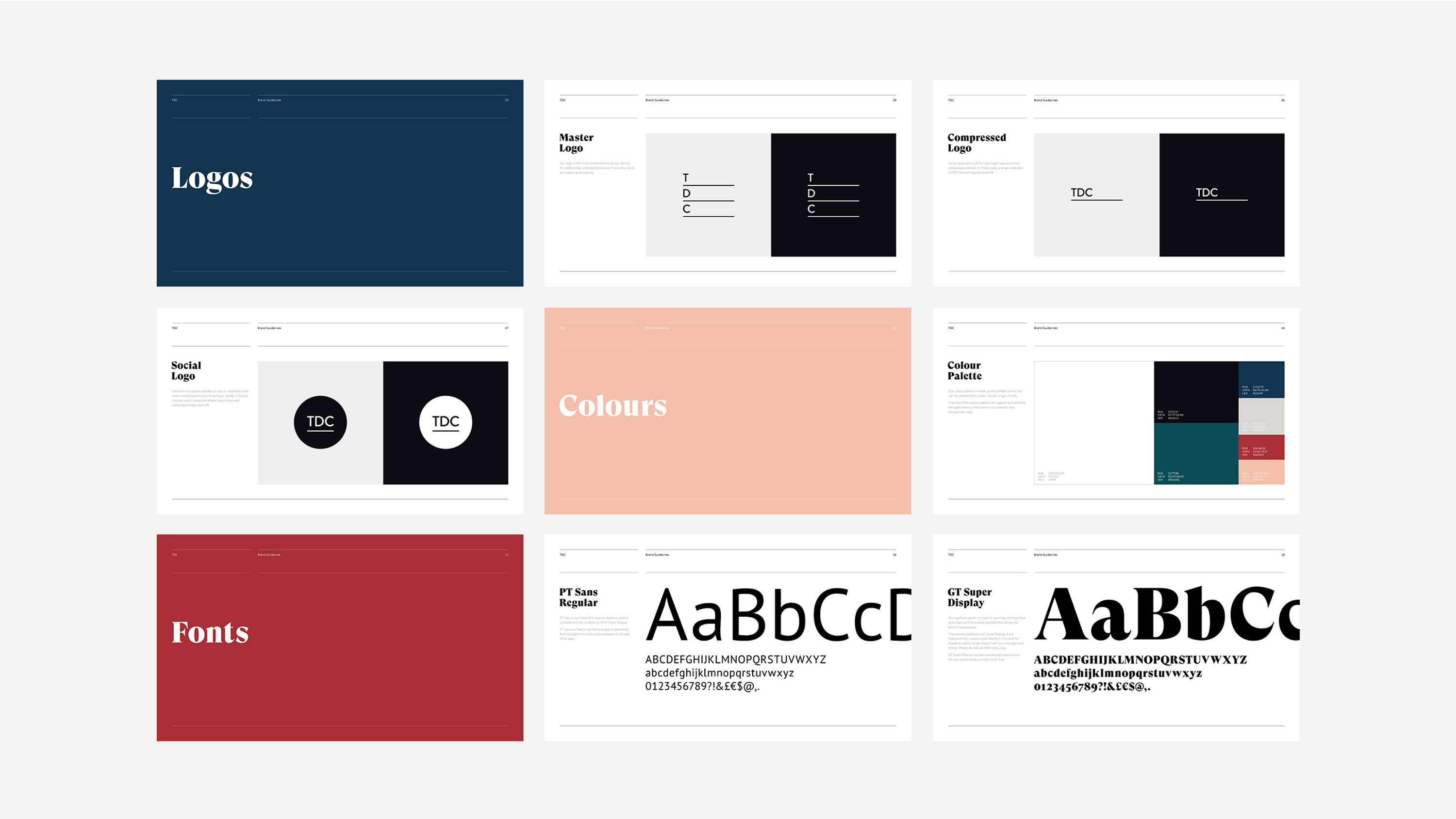 TDC PR - Branding by Matt Gelder