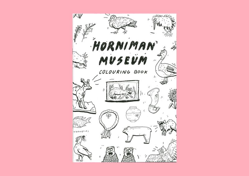 Horniman Museum Colouring Book by Aga Giecko
