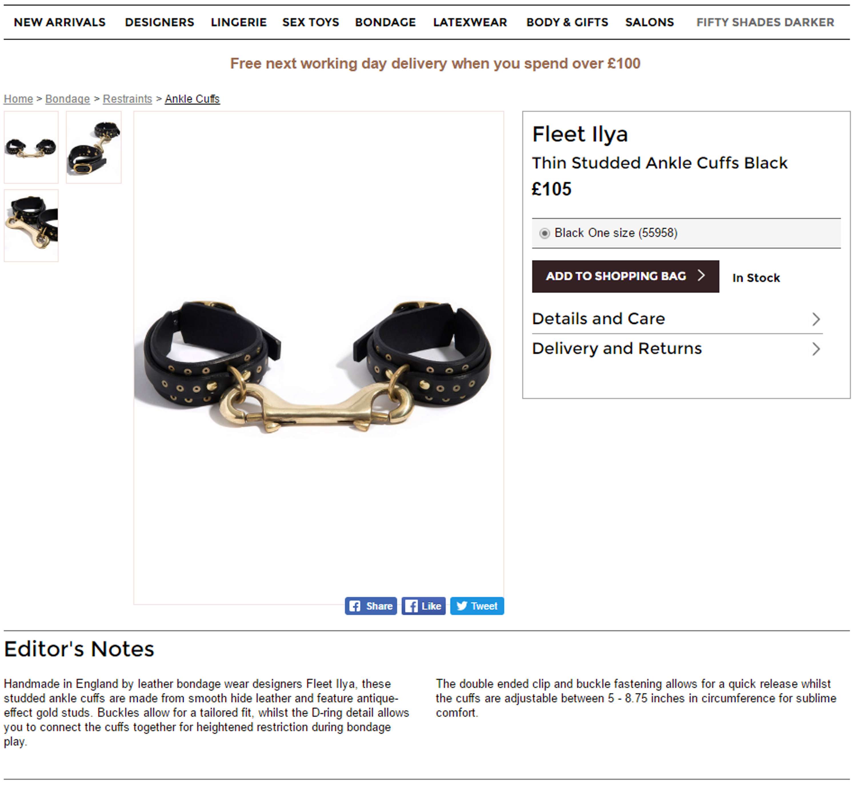 Coco de Mer website copy by Georgina Guthrie