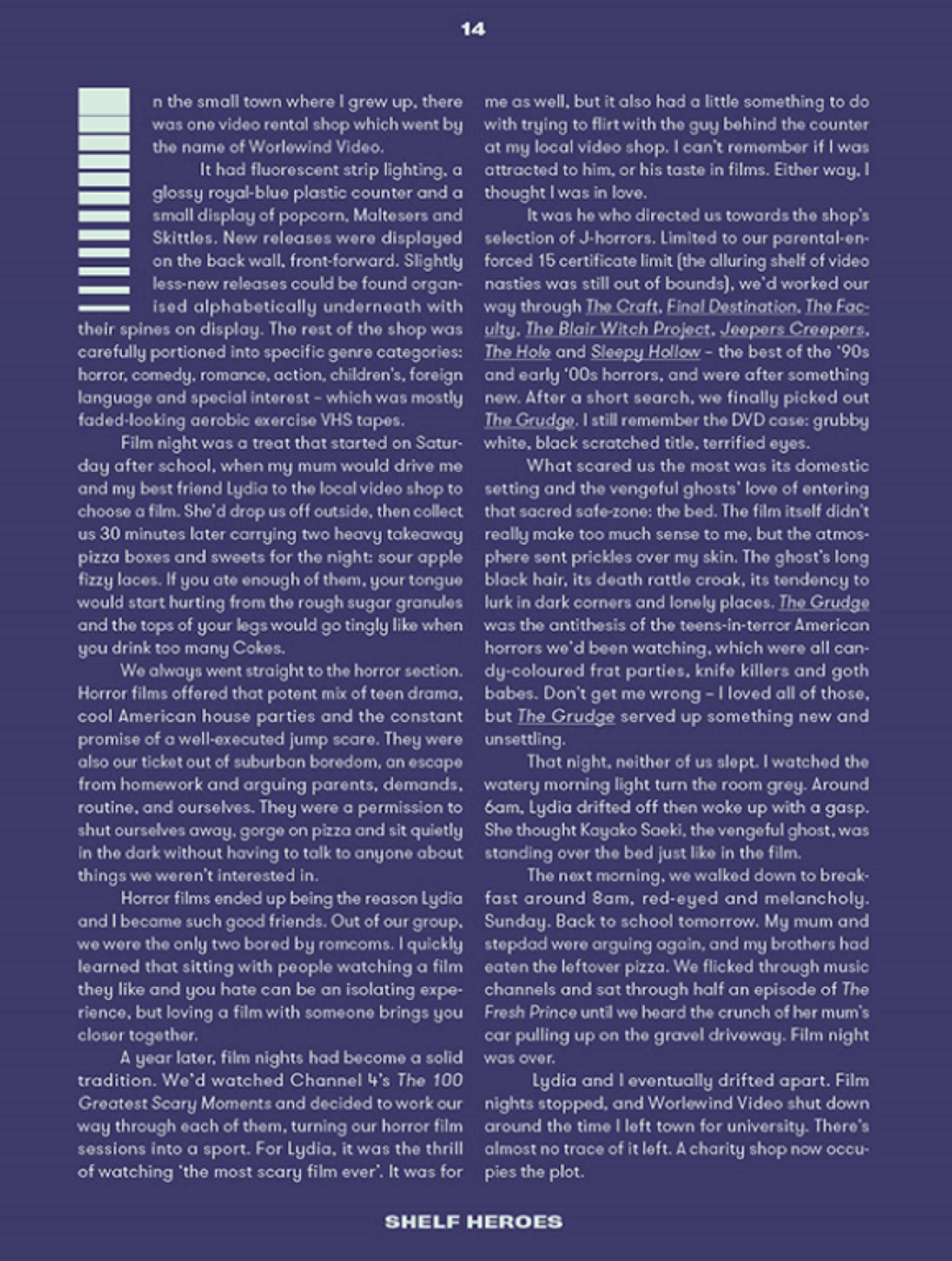 Shelf Heroes, issue G by Georgina Guthrie