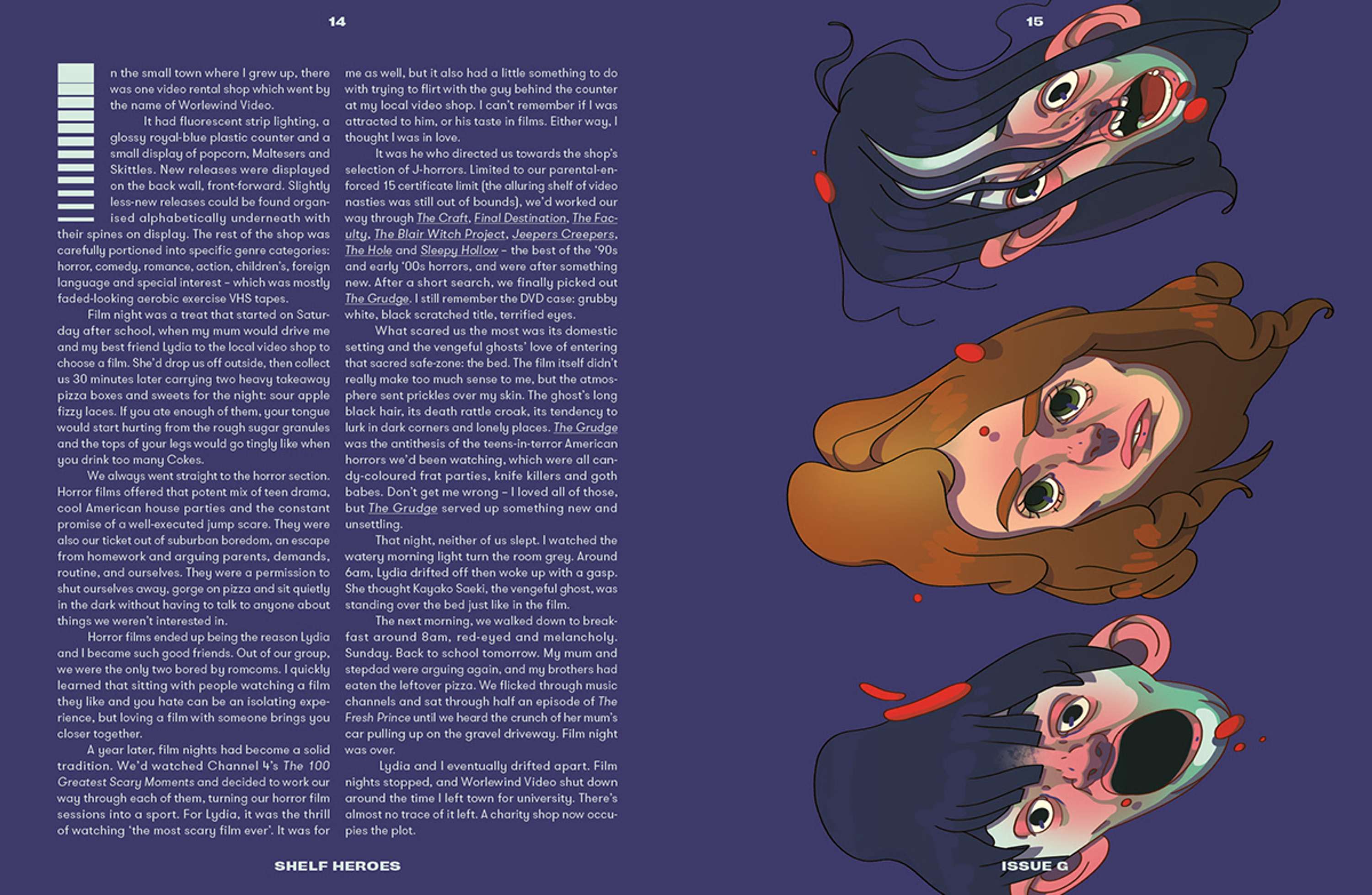 Shelf Heroes, issue G by Georgina Guthrie