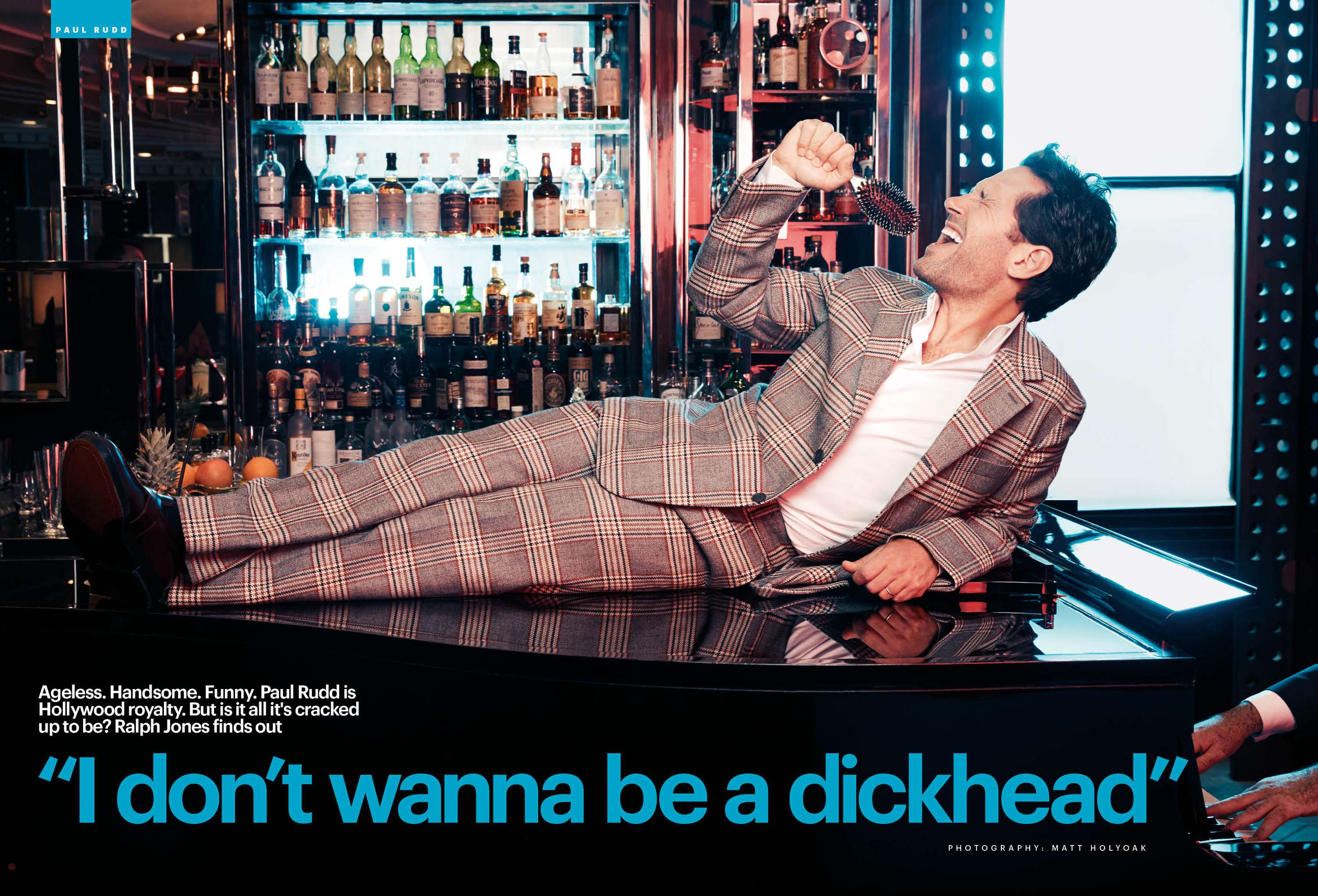Paul Rudd - Shortlist Issue 532 by James Inglis