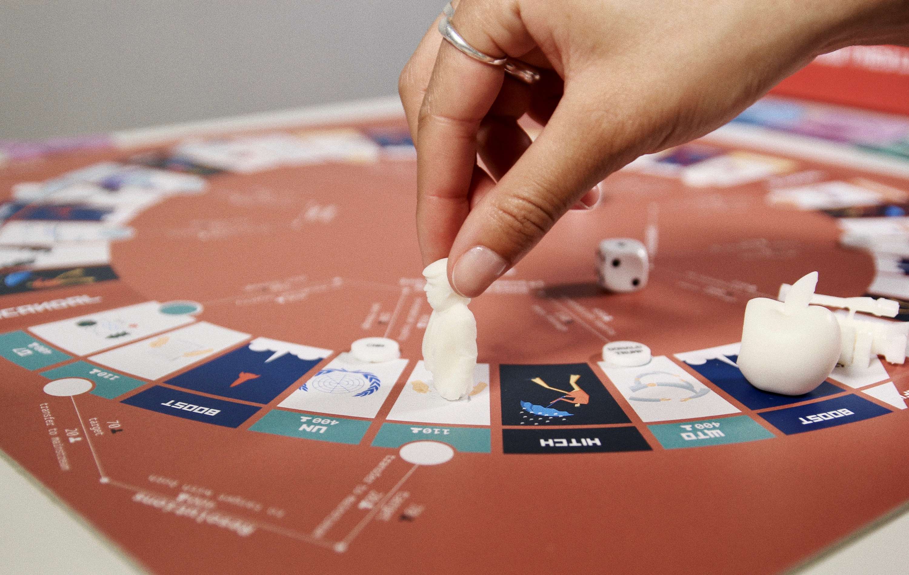 Propaganda Board Game by Sindi Breshani