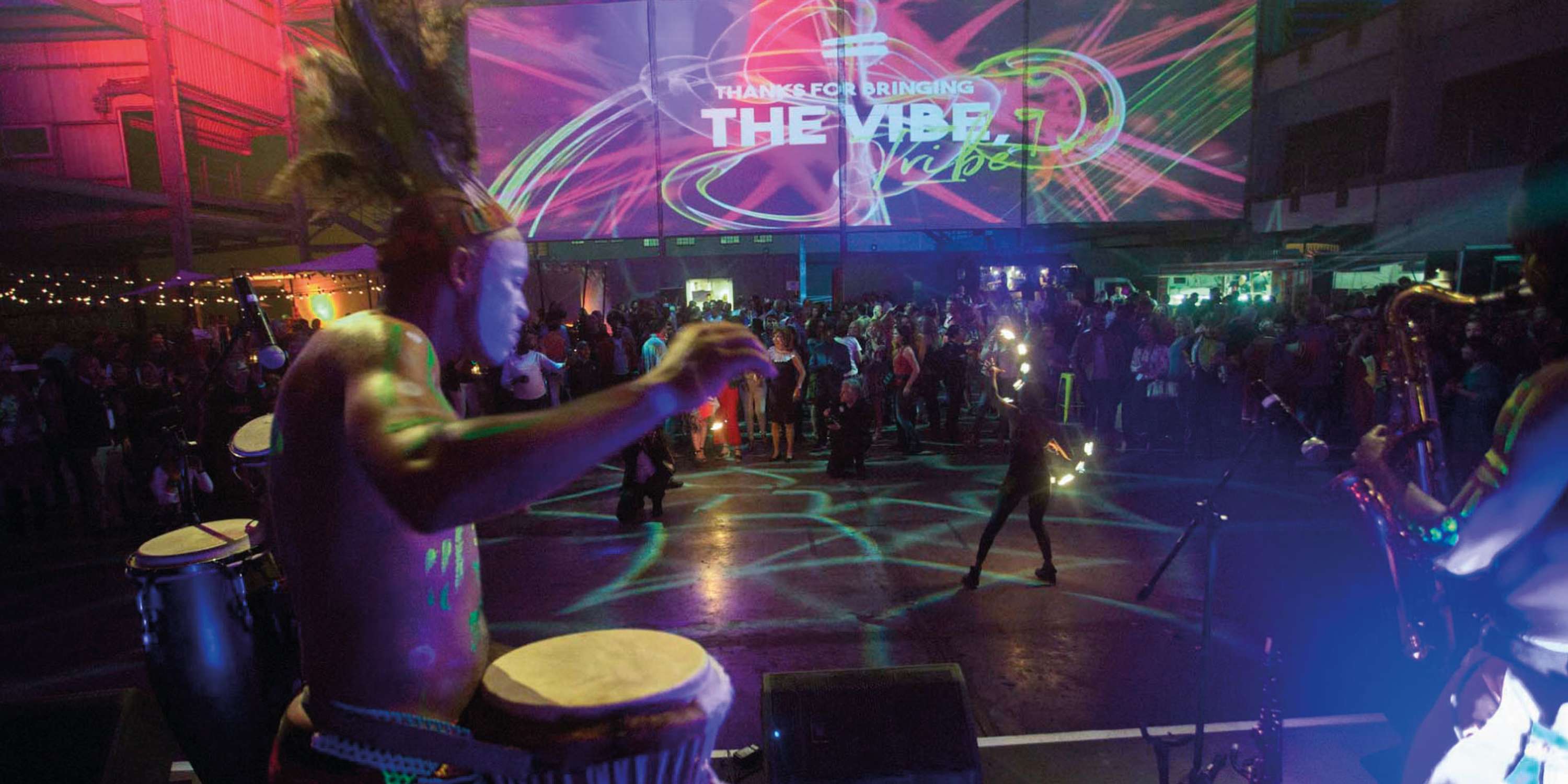 Turn Up The Colour | Immersive Party by Harry Trussell