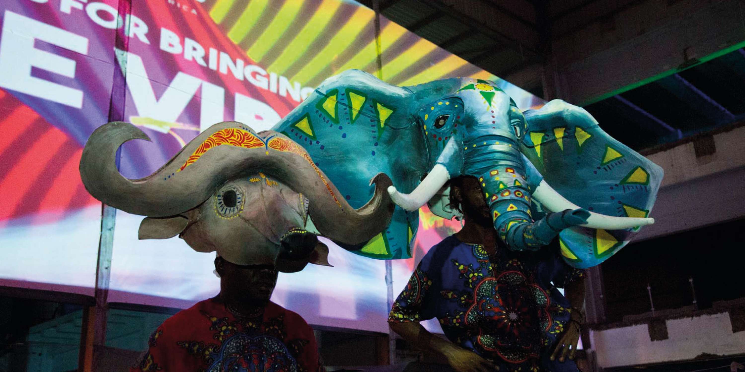 Turn Up The Colour | Immersive Party by Harry Trussell