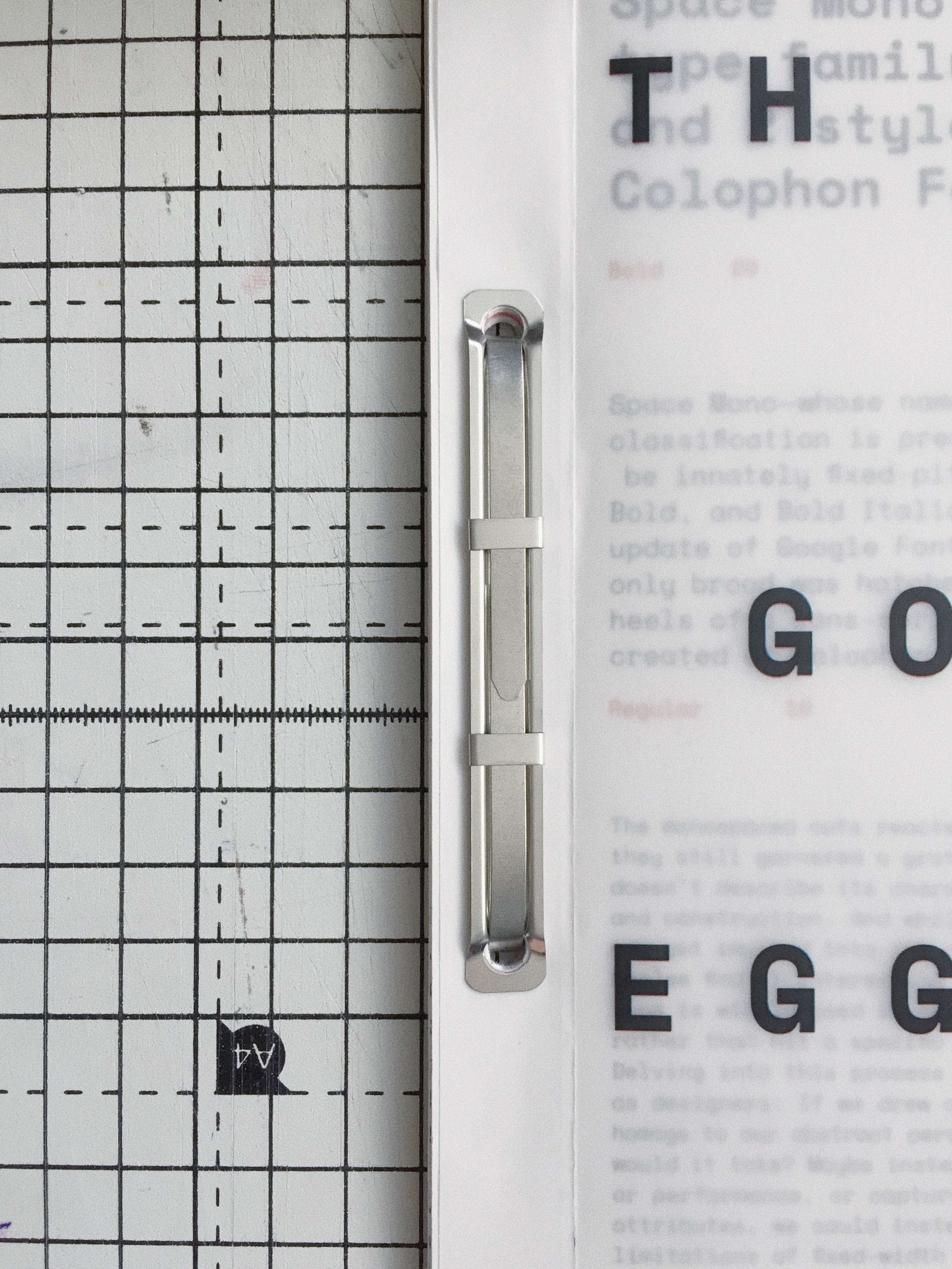 Type Specimen: Space Mono by Alannah Masters