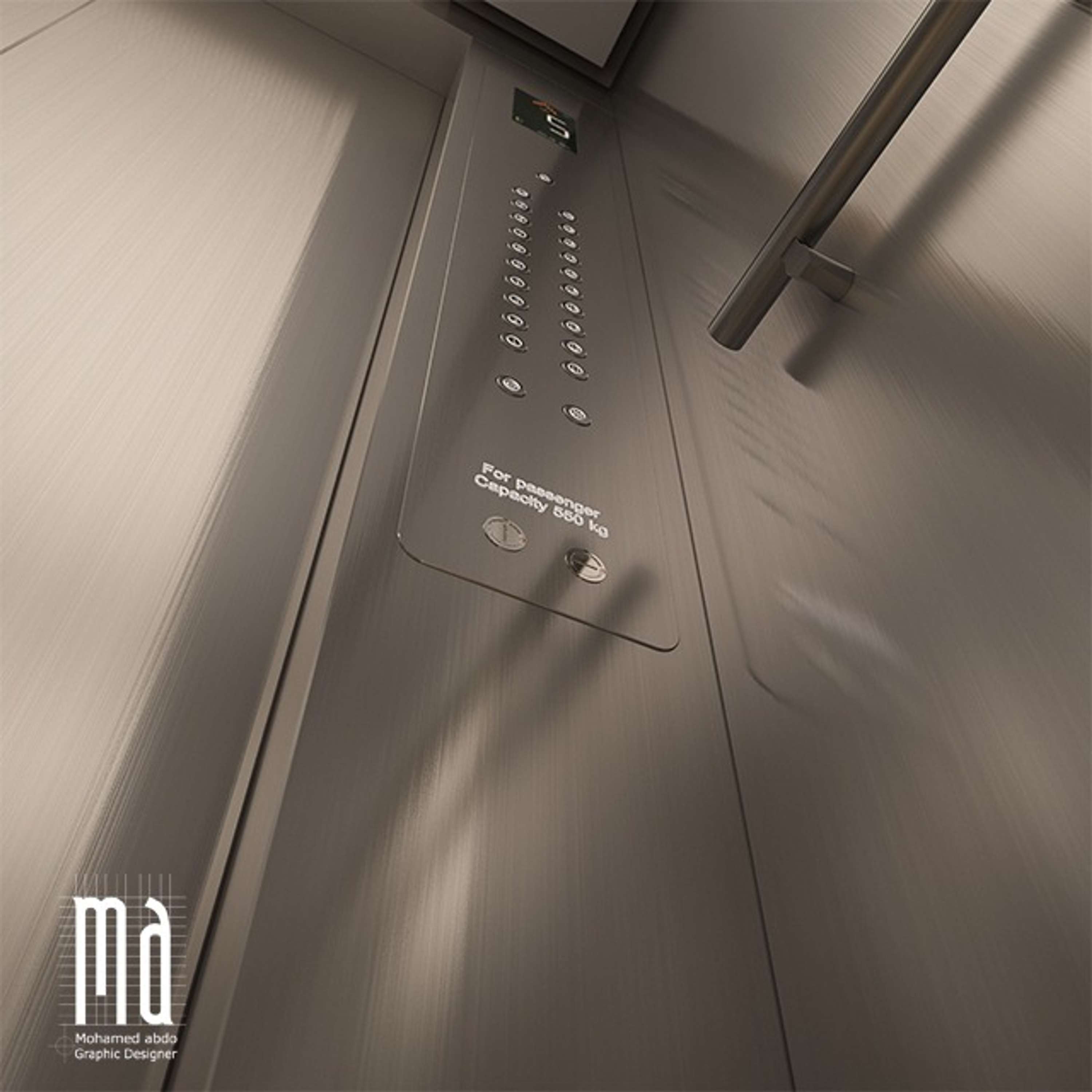 3d elevator by mohamed abdo