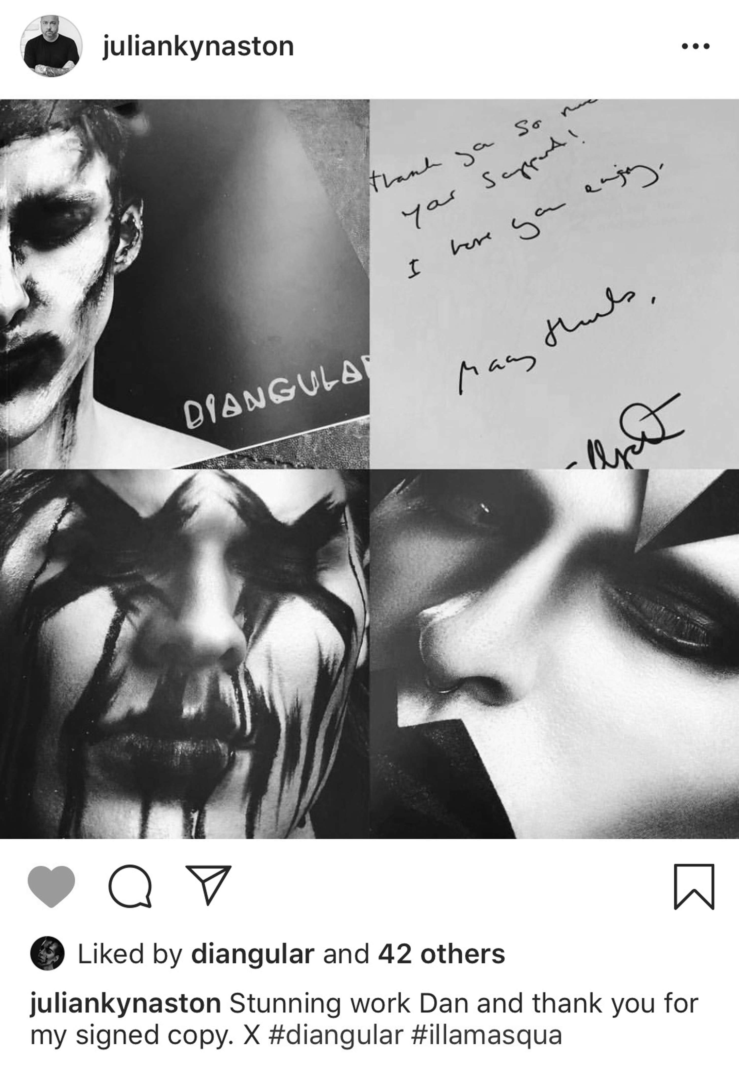 DIANGULAR - The Limited Edition Portrait Book by Dan Ellyot