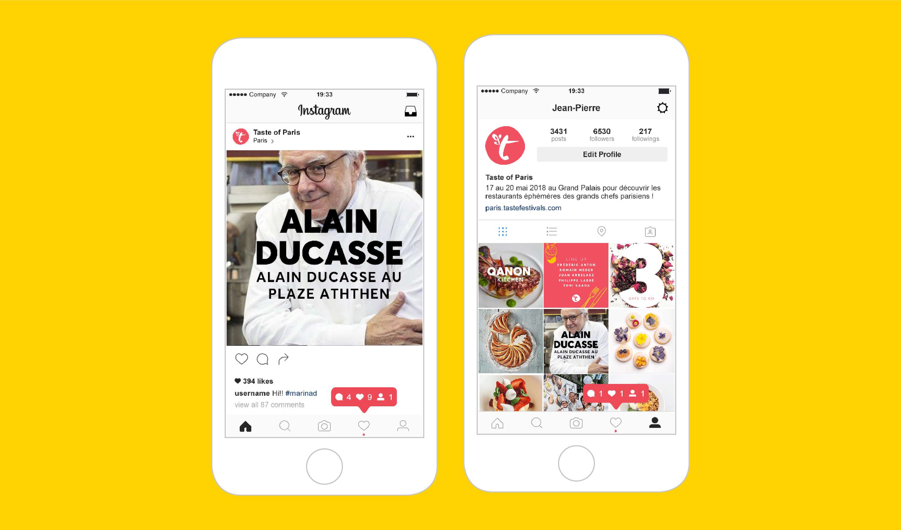 Taste Festival Rebrand by Hadrien Chatelet