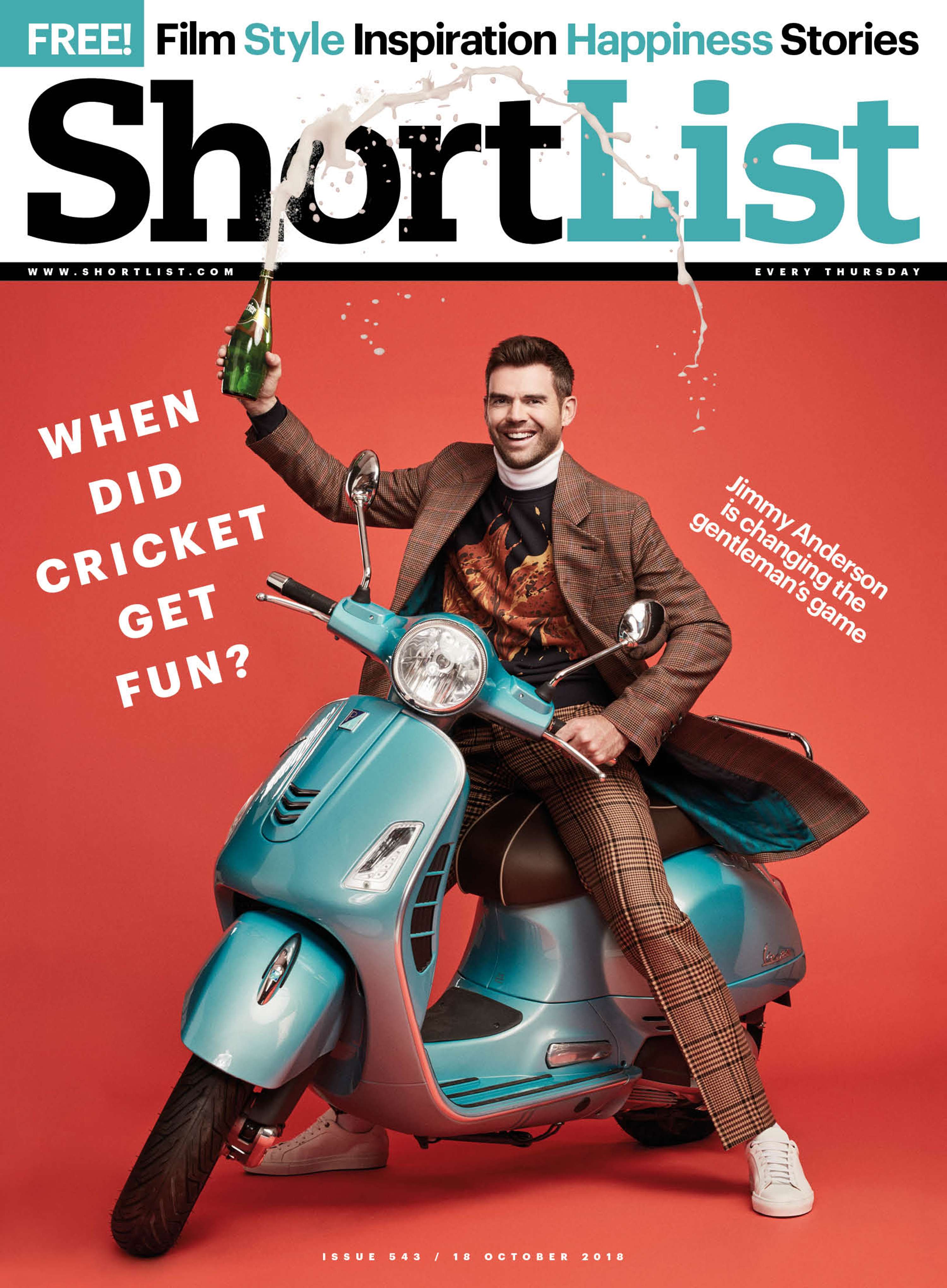 Jimmy Anderson - Shortlist 543 by James Inglis