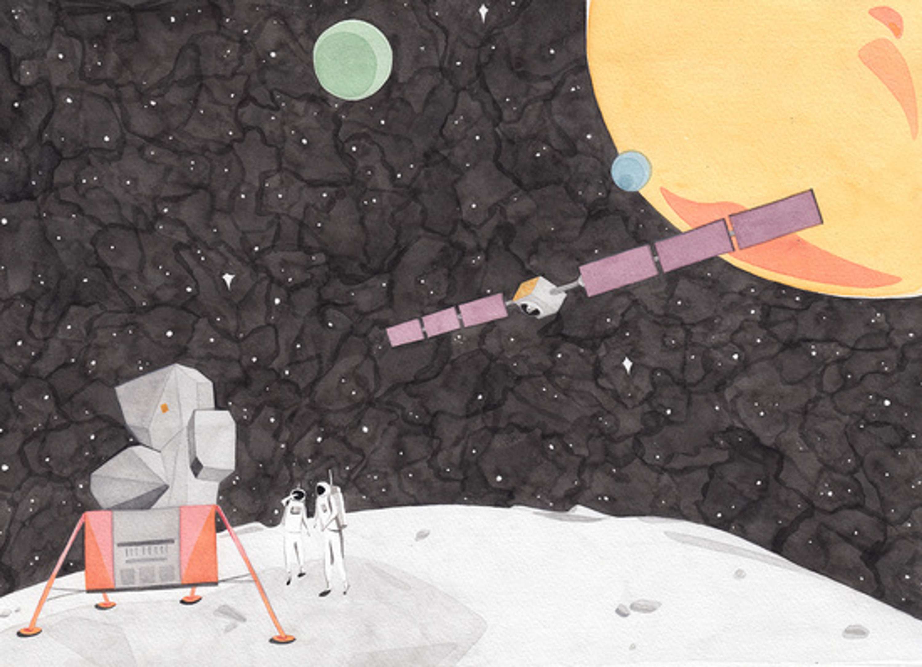Explorations - New Frontier by Eve Gough
