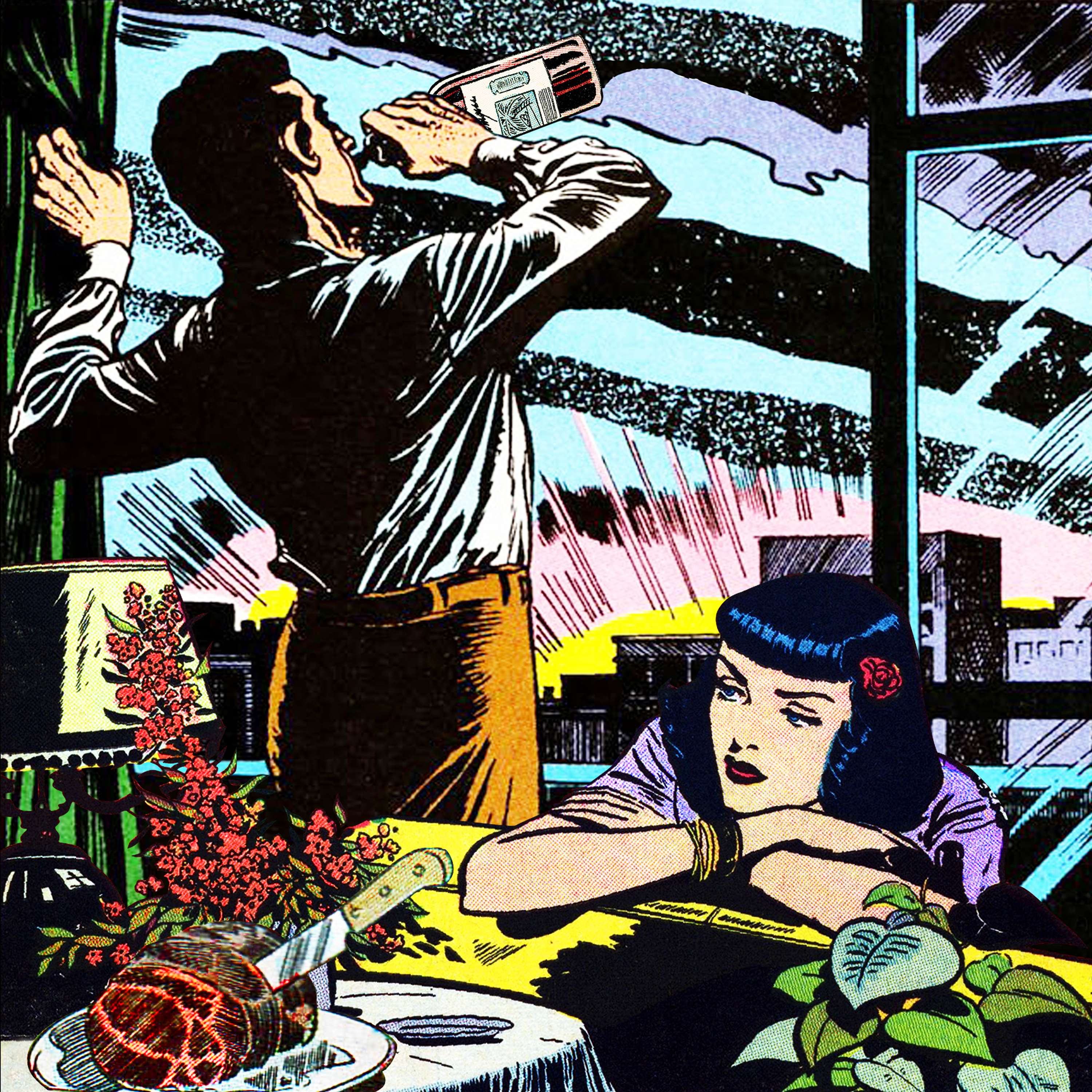 Collage Illustrations for "It's Complicated" a column on modern relationships and dating on TheCut.com by John Vincent Aranda