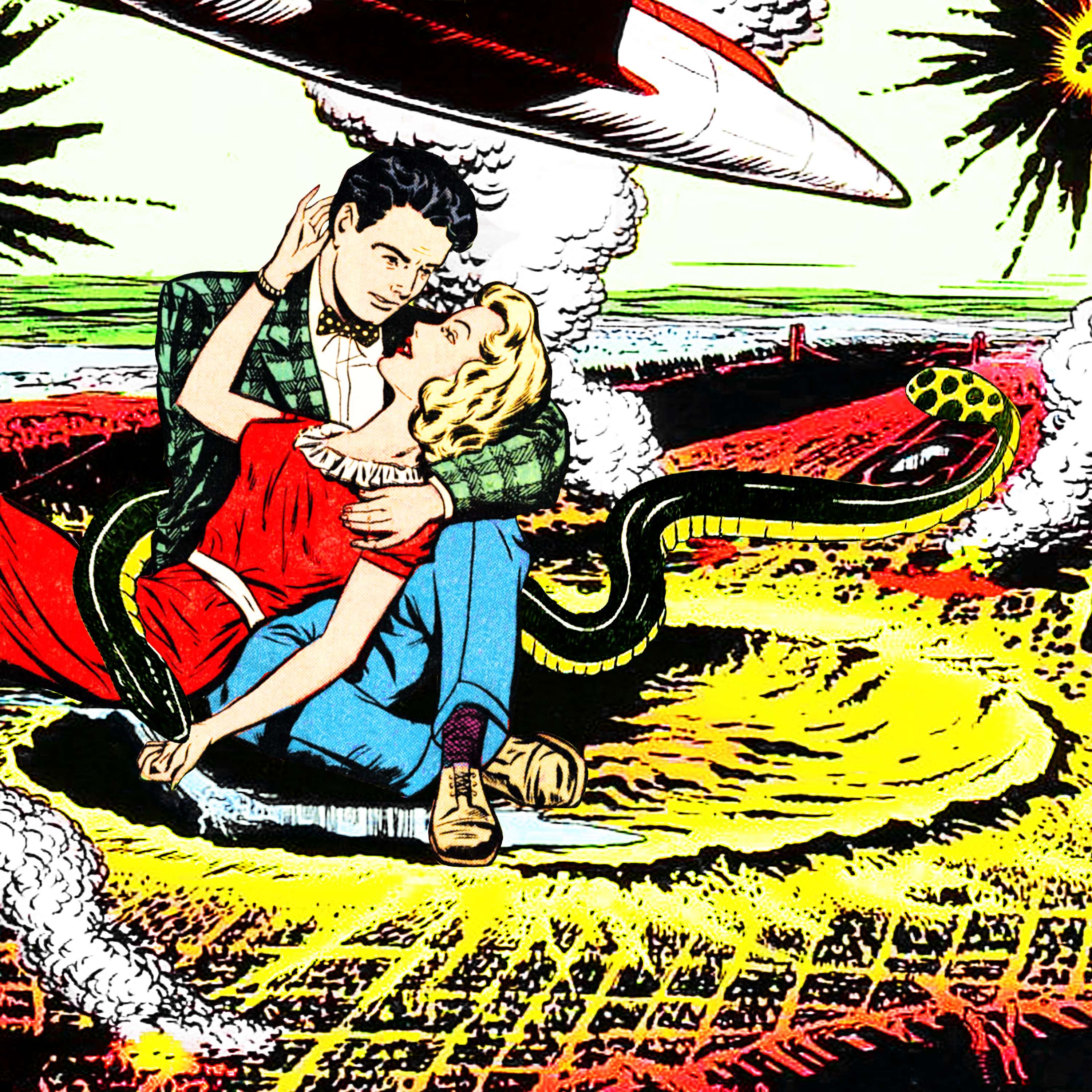 Collage Illustrations for "It's Complicated" a column on modern relationships and dating on TheCut.com by John Vincent Aranda