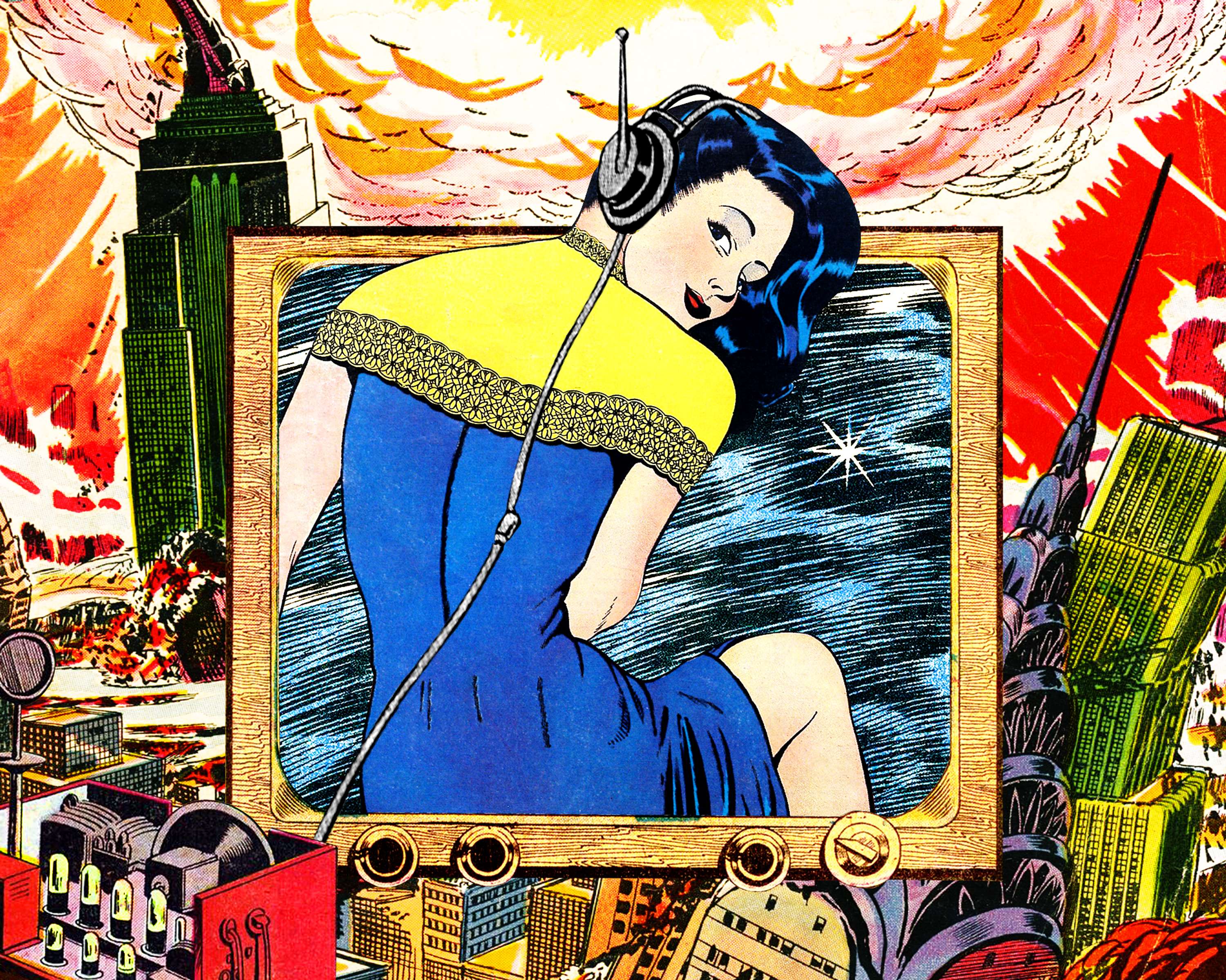 Collage Illustrations for "It's Complicated" a column on modern relationships and dating on TheCut.com by John Vincent Aranda