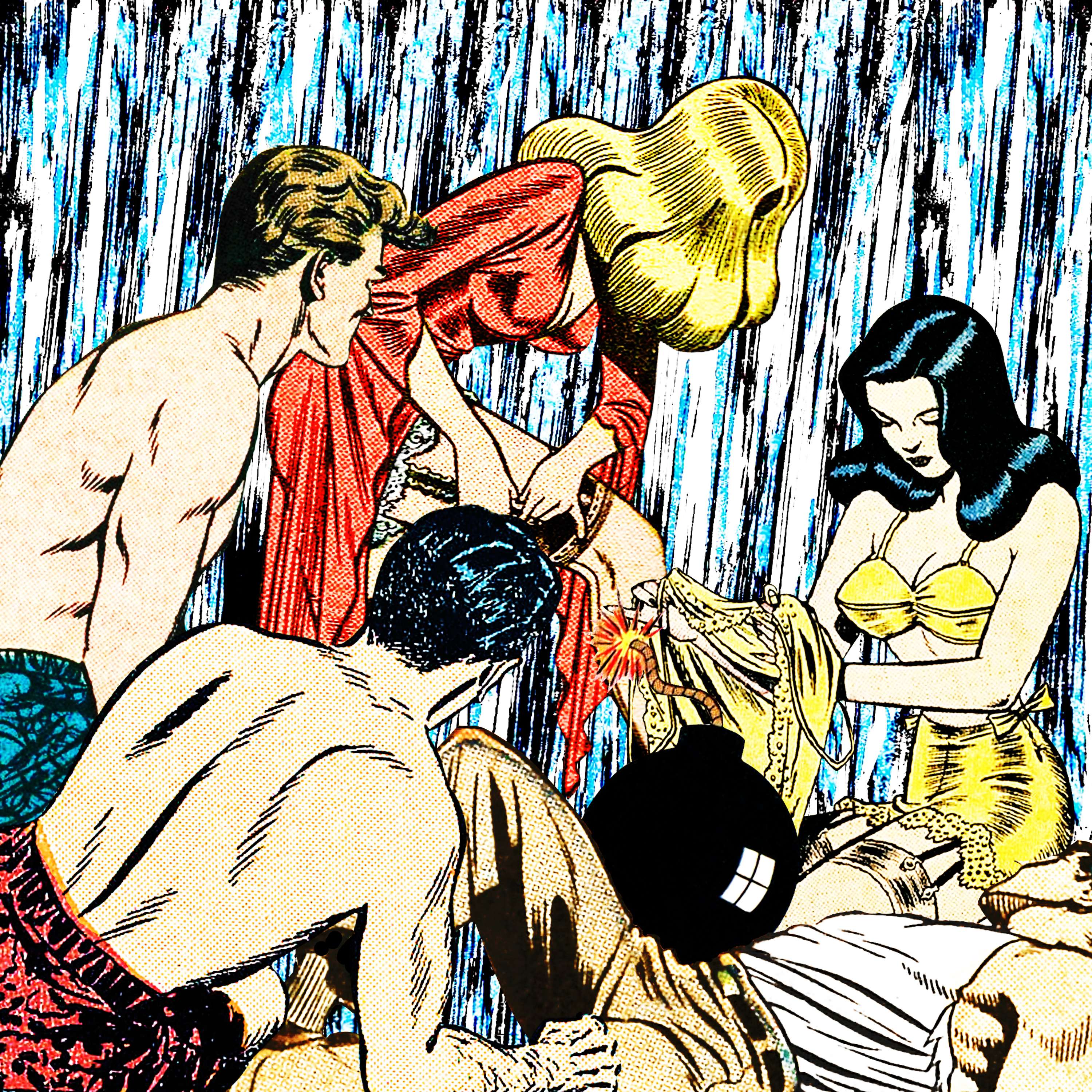Collage Illustrations for "It's Complicated" a column on modern relationships and dating on TheCut.com by John Vincent Aranda