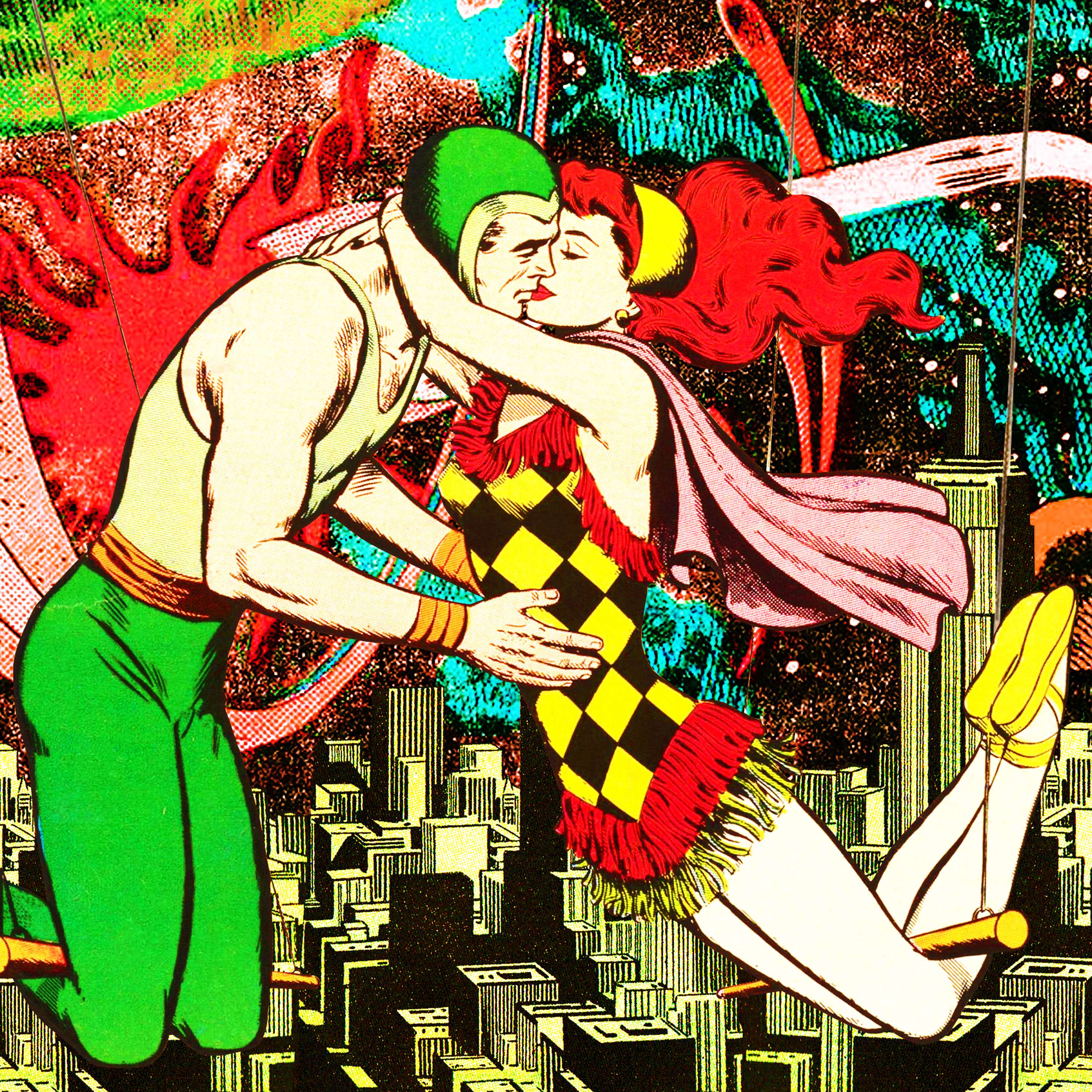 Collage Illustrations for "It's Complicated" a column on modern relationships and dating on TheCut.com by John Vincent Aranda