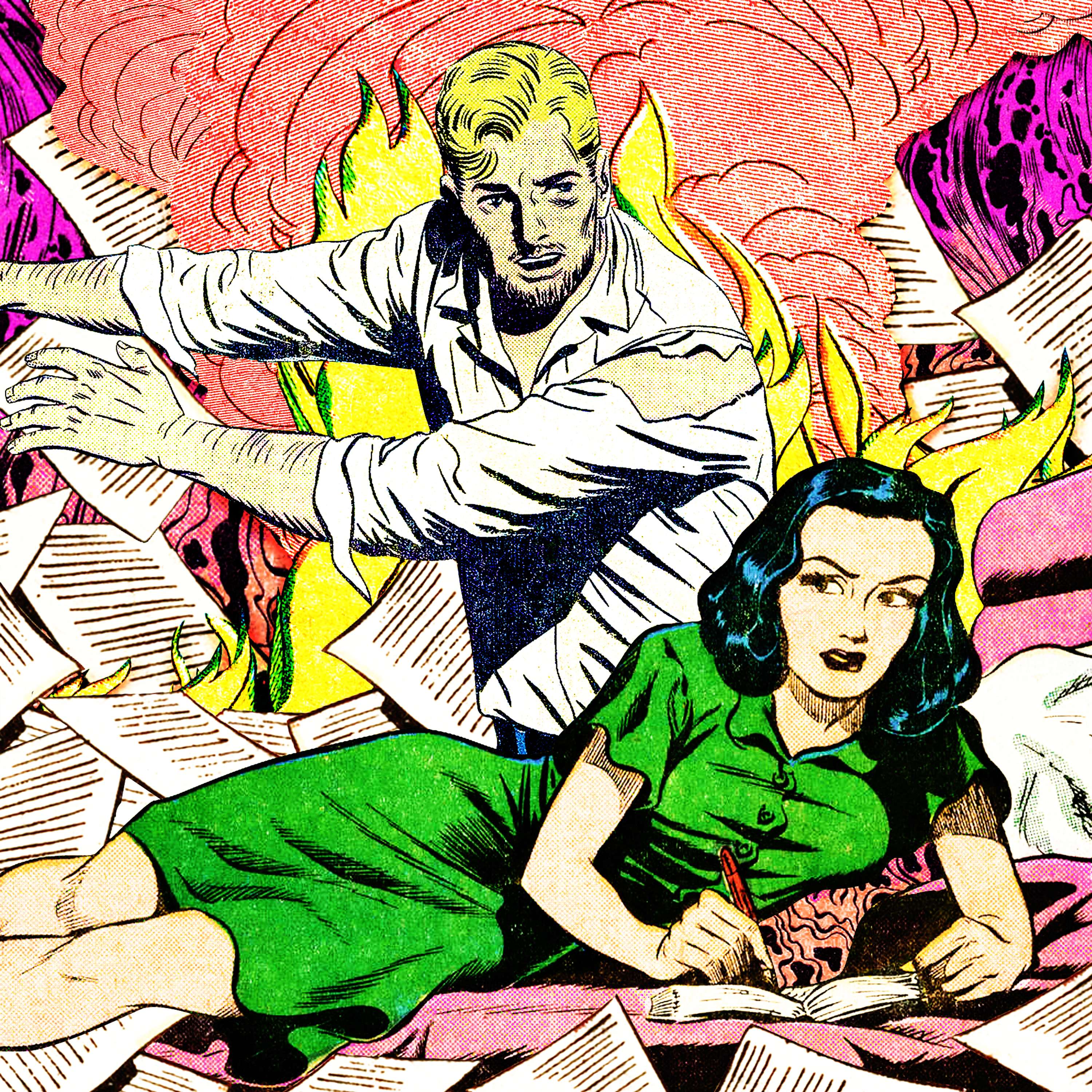 Collage Illustrations for "It's Complicated" a column on modern relationships and dating on TheCut.com by John Vincent Aranda