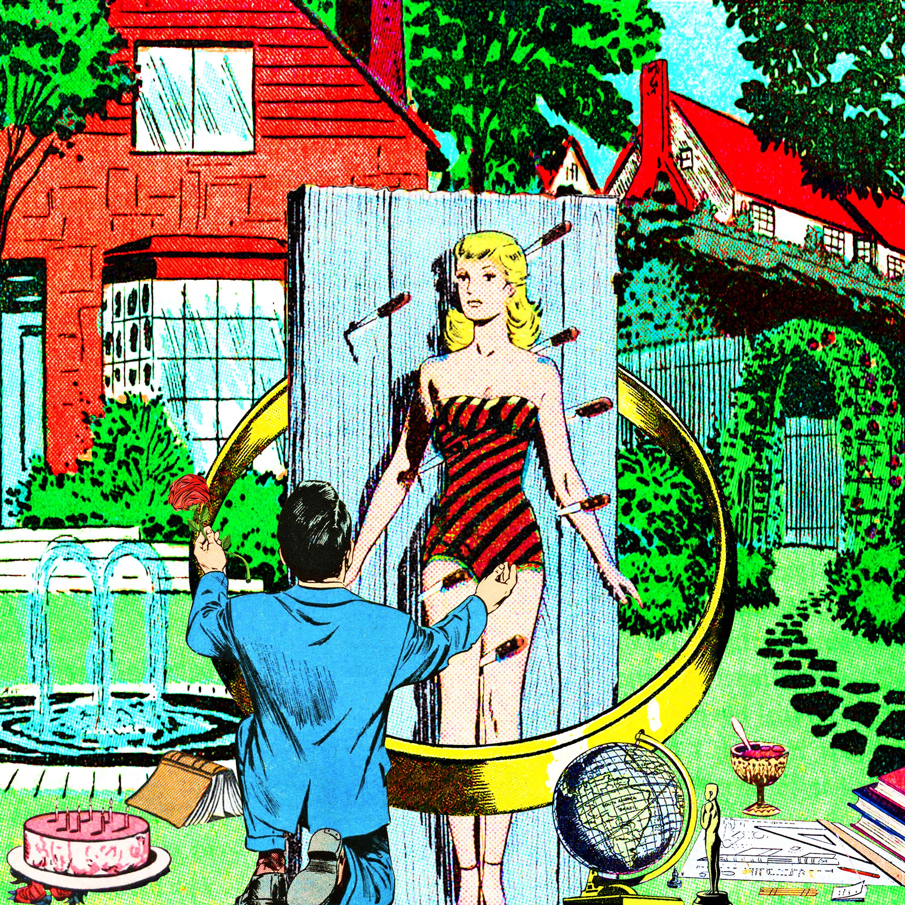 Collage Illustrations for "It's Complicated" a column on modern relationships and dating on TheCut.com by John Vincent Aranda