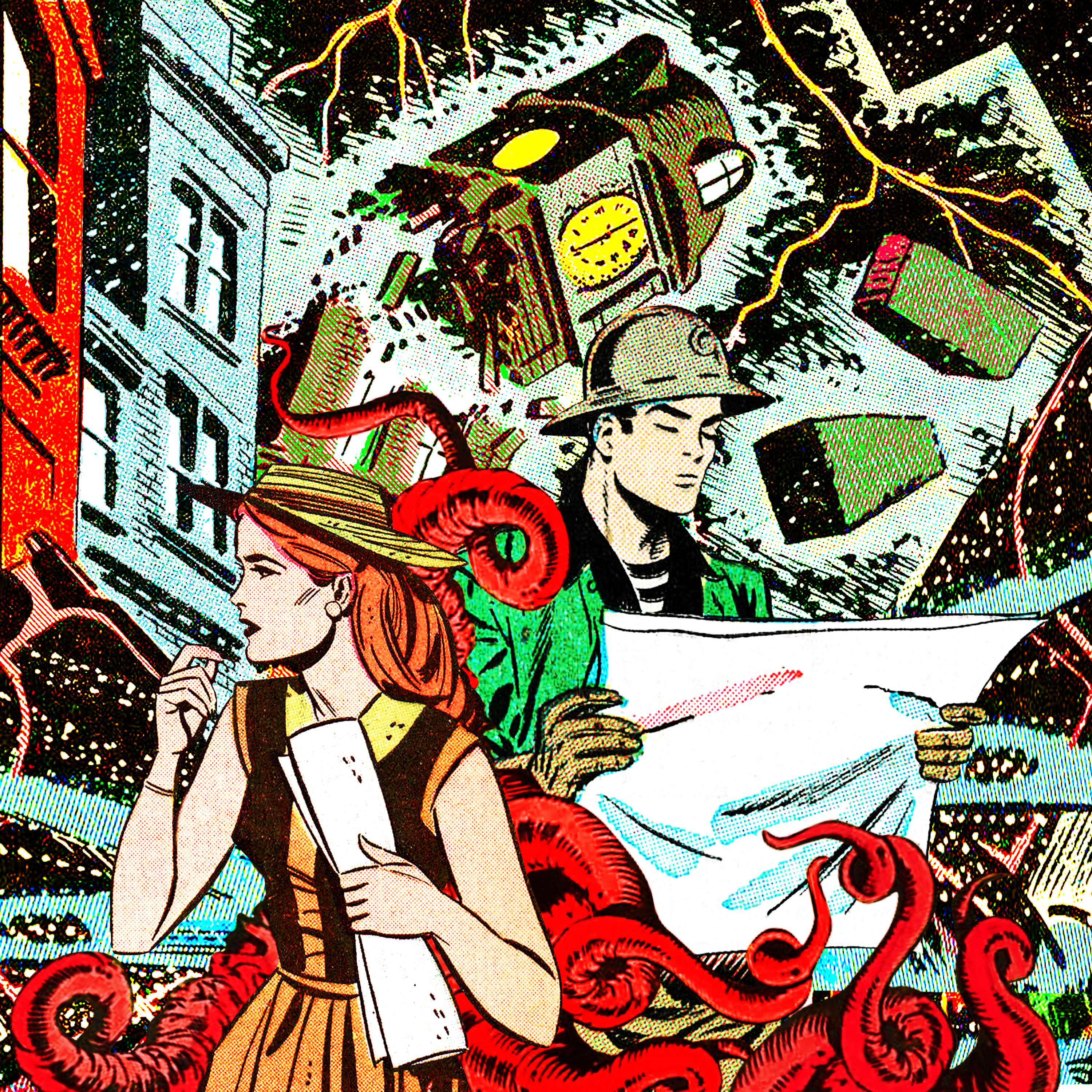 Collage Illustrations for "It's Complicated" a column on modern relationships and dating on TheCut.com by John Vincent Aranda
