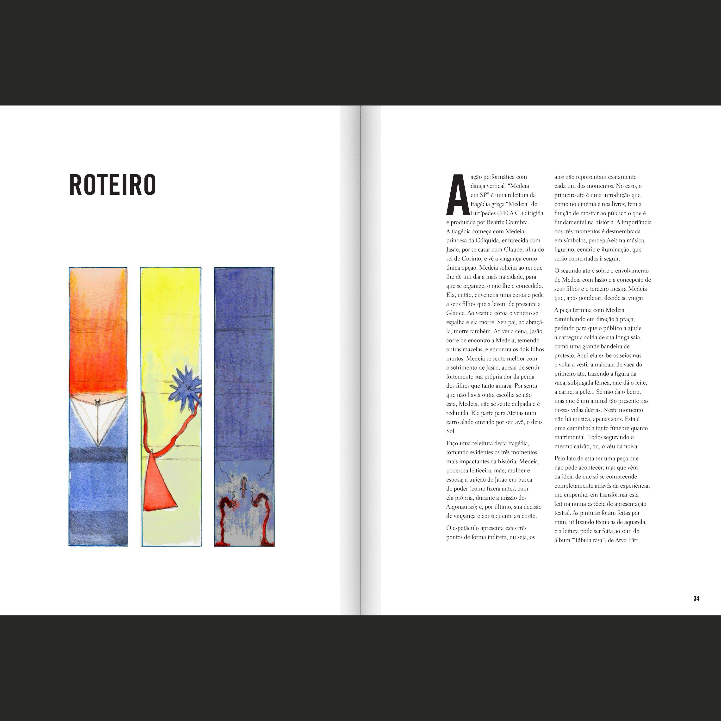 Medeia em SP - The Silent Performance & Book by Beatriz Coimbra