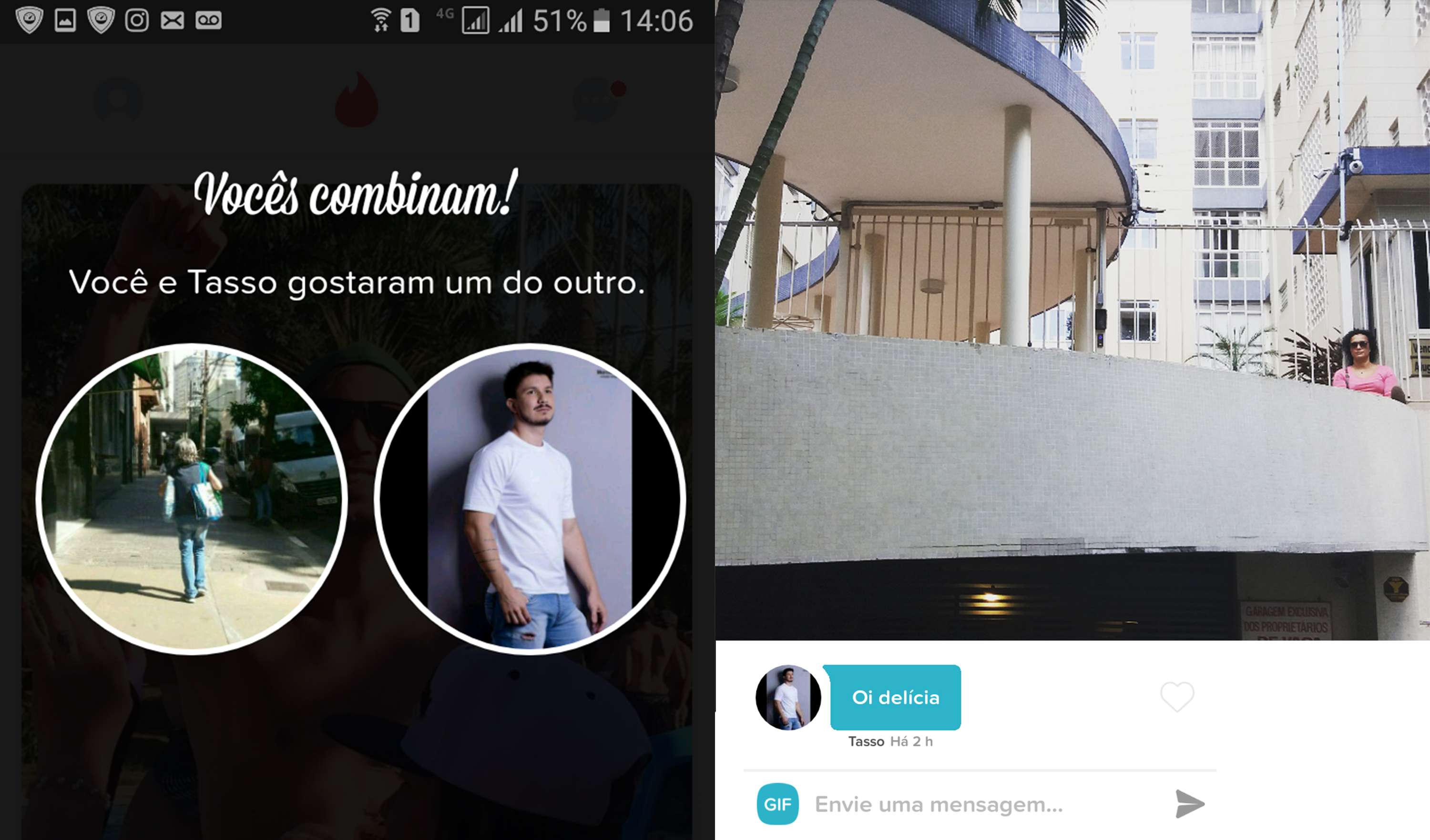 Tinder in Central SP by Beatriz Coimbra