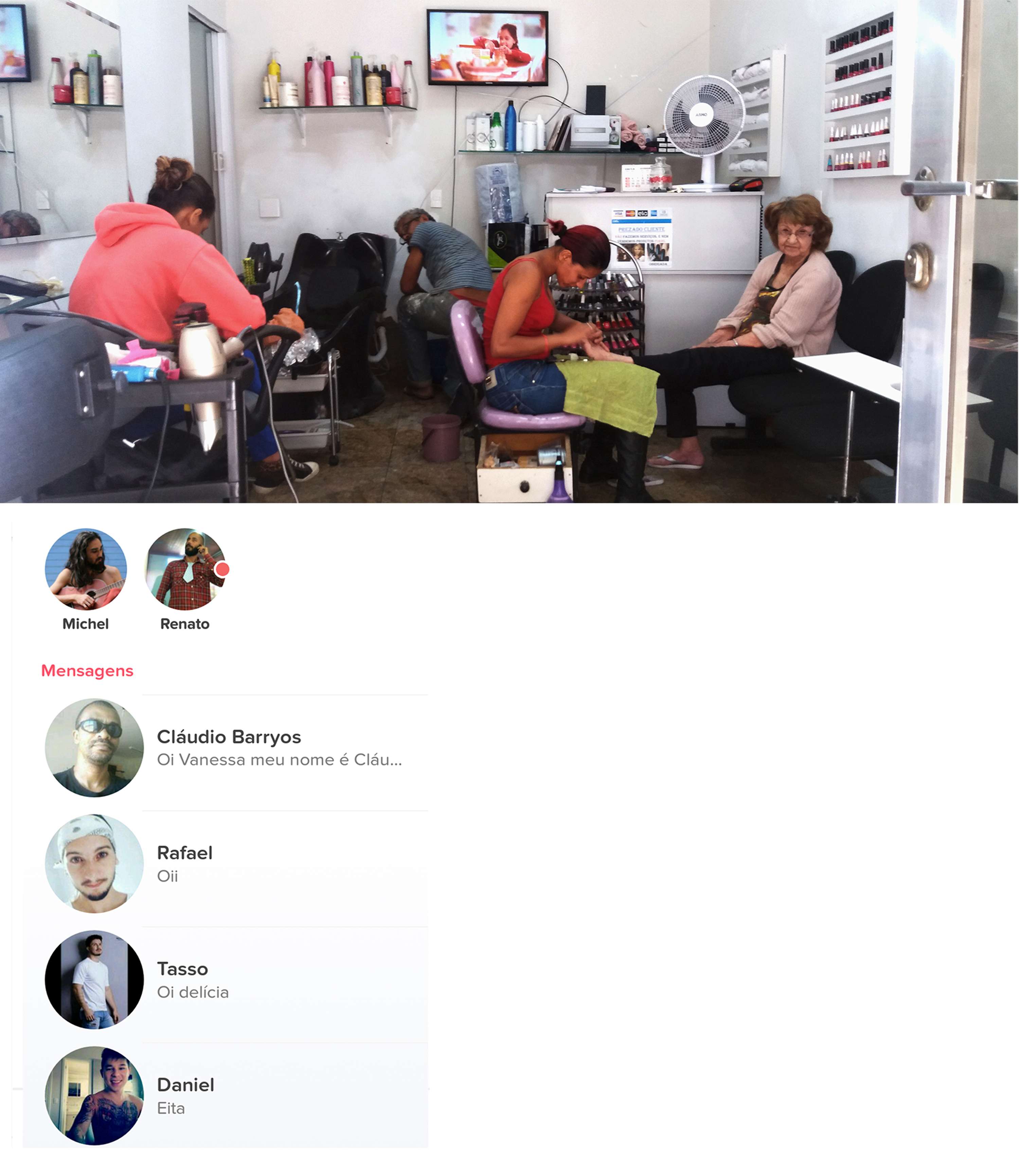 Tinder in Central SP by Beatriz Coimbra