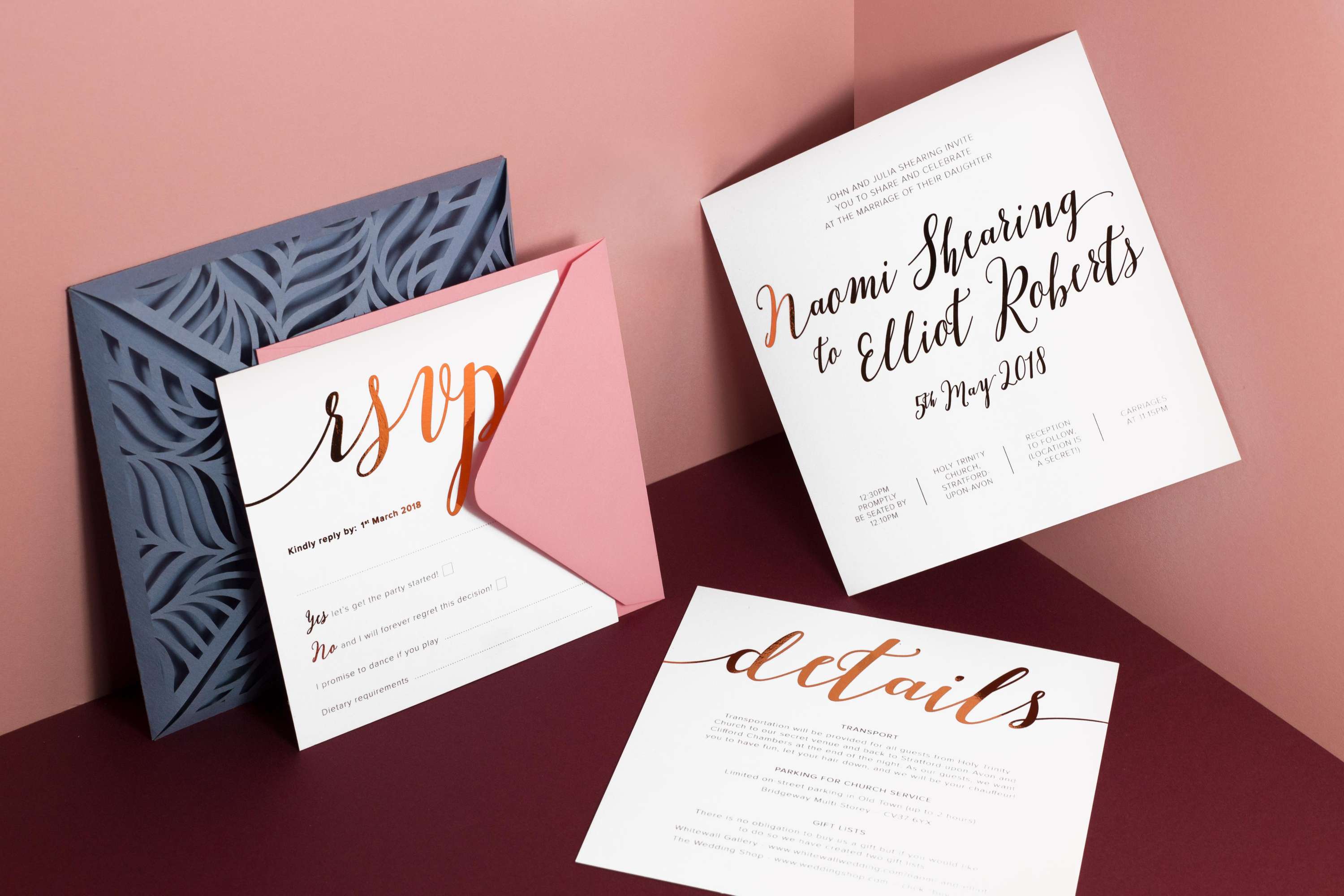 Invitation Design by Anna Wallis