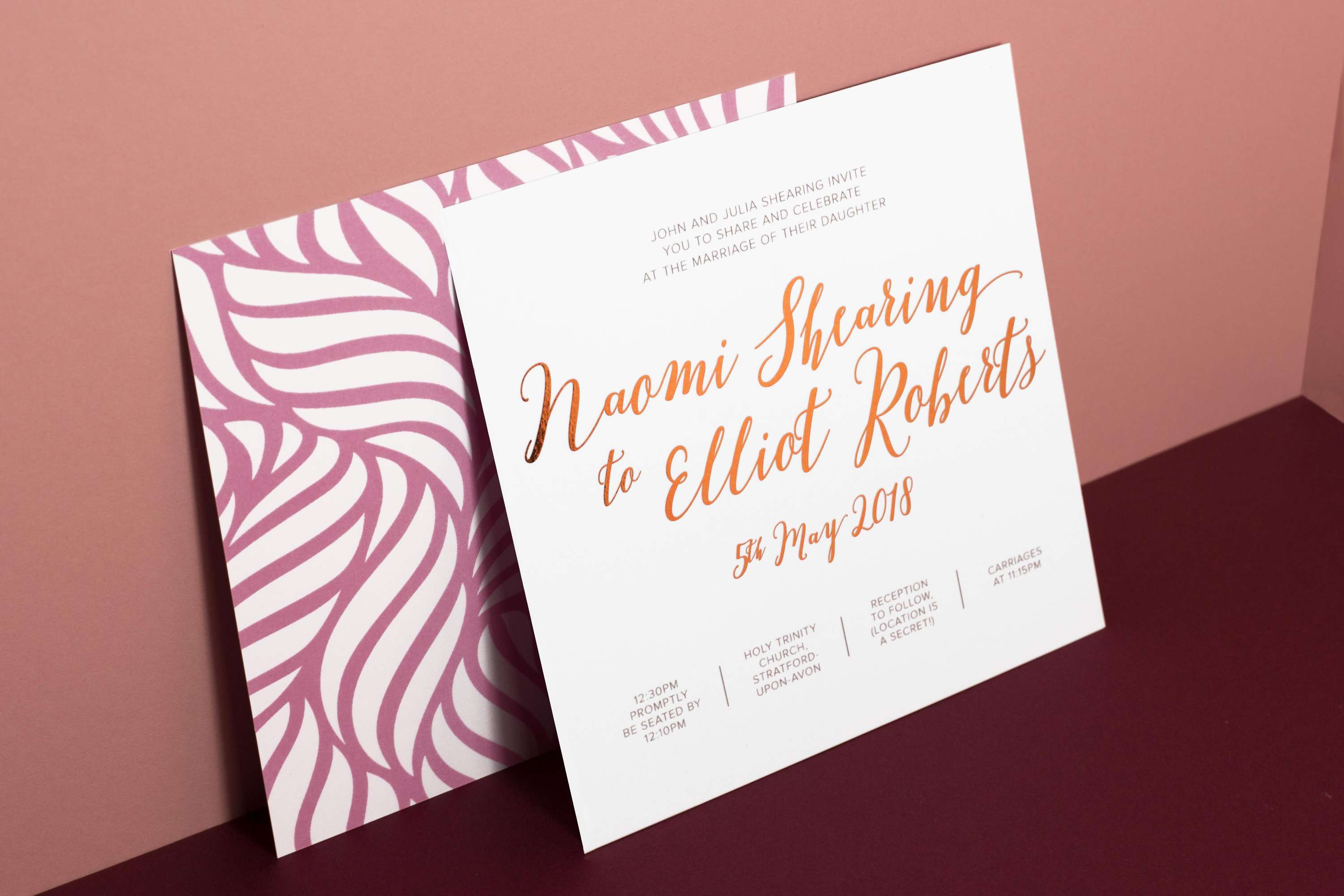 Invitation Design by Anna Wallis