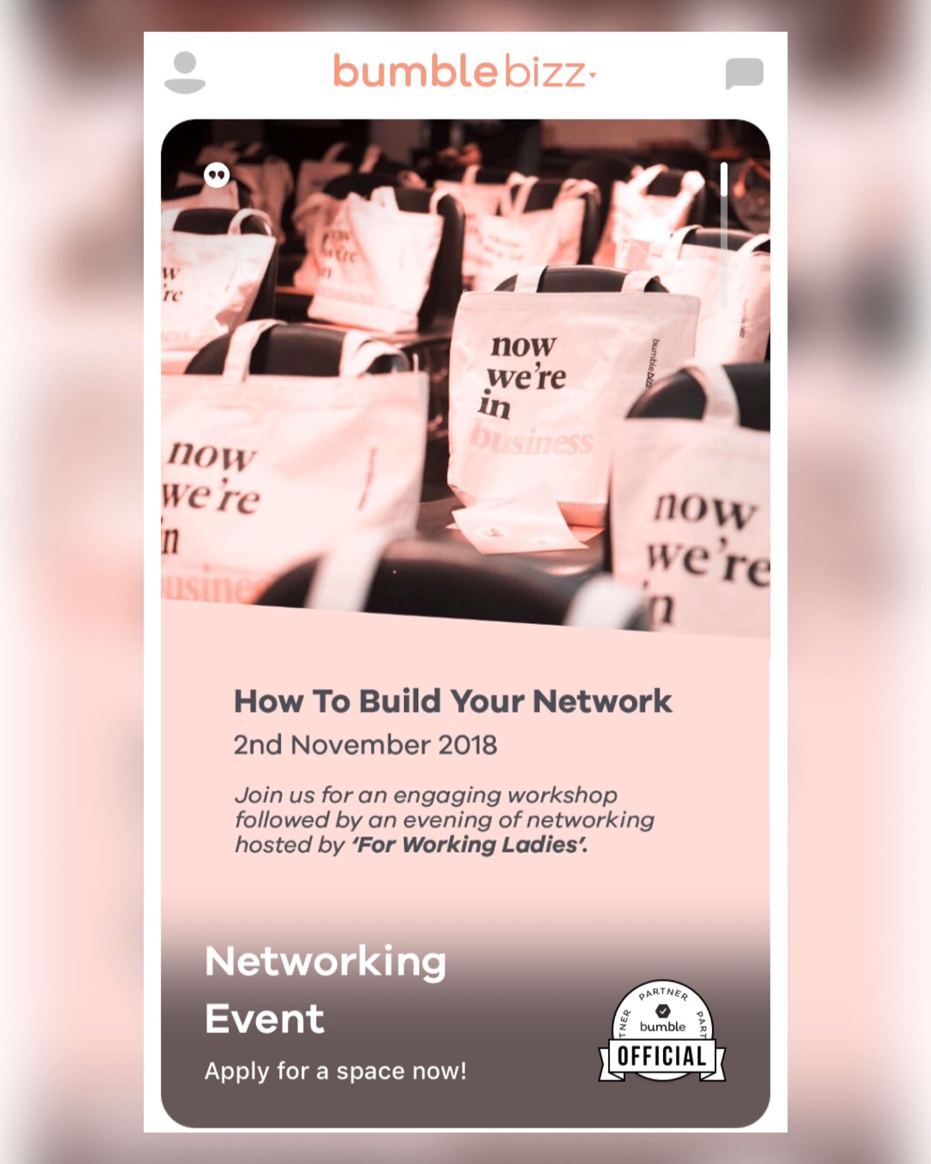 How to build a network + networking party!  get tickets by For Working Ladies