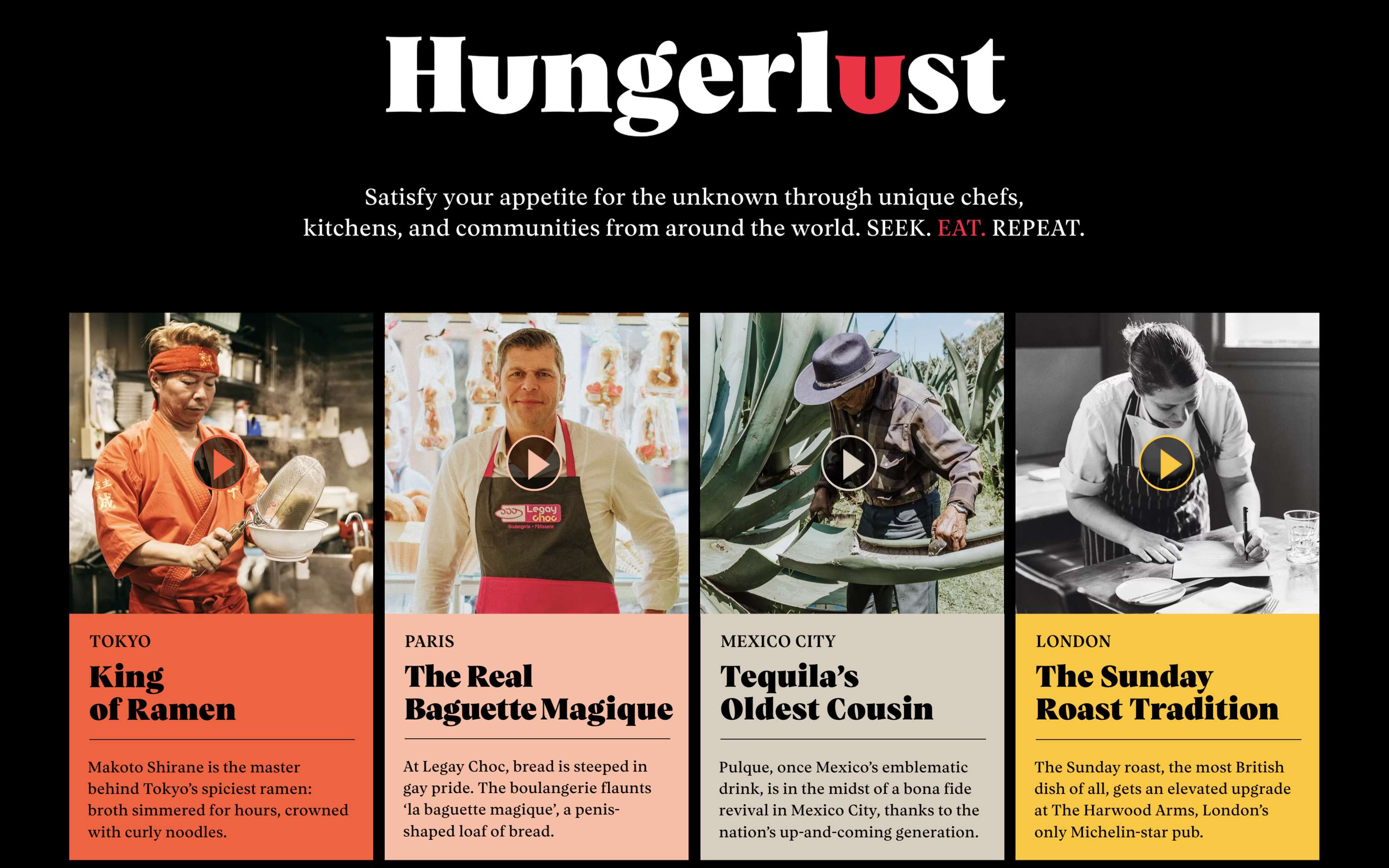 Hungerlust by Ross Henbest