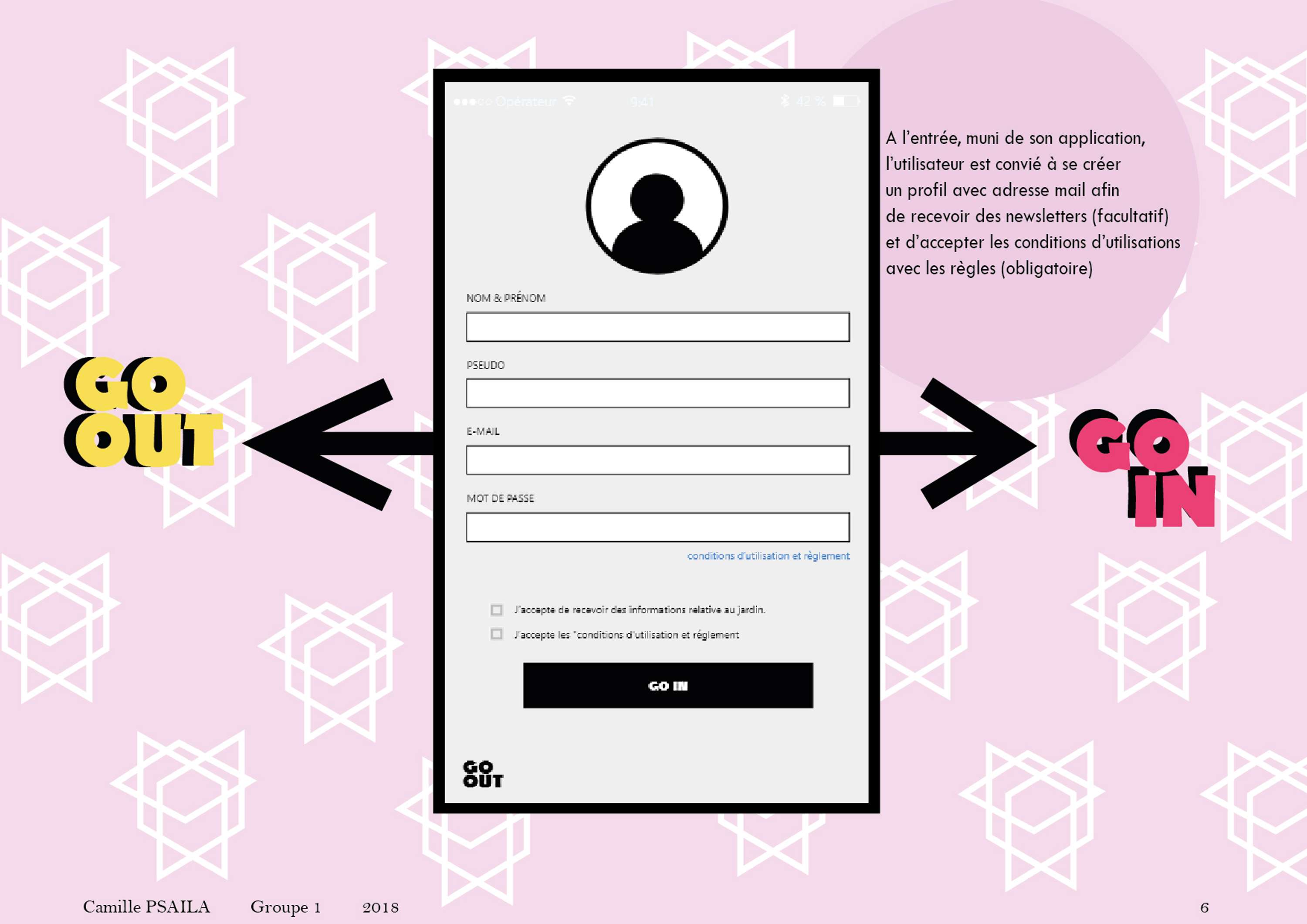 Prototype Application Folder by Camille Psaïla
