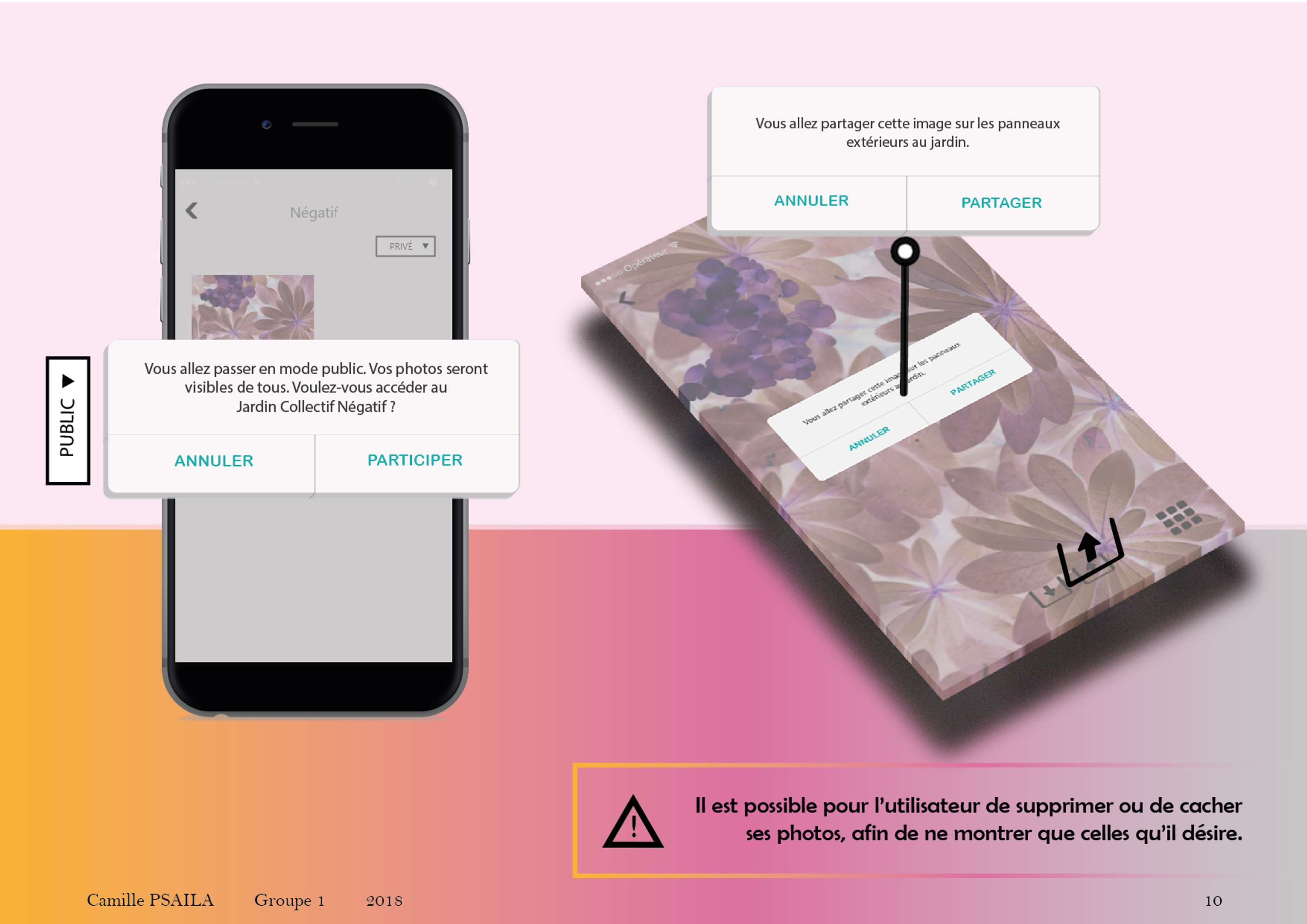 Prototype Application Folder by Camille Psaïla
