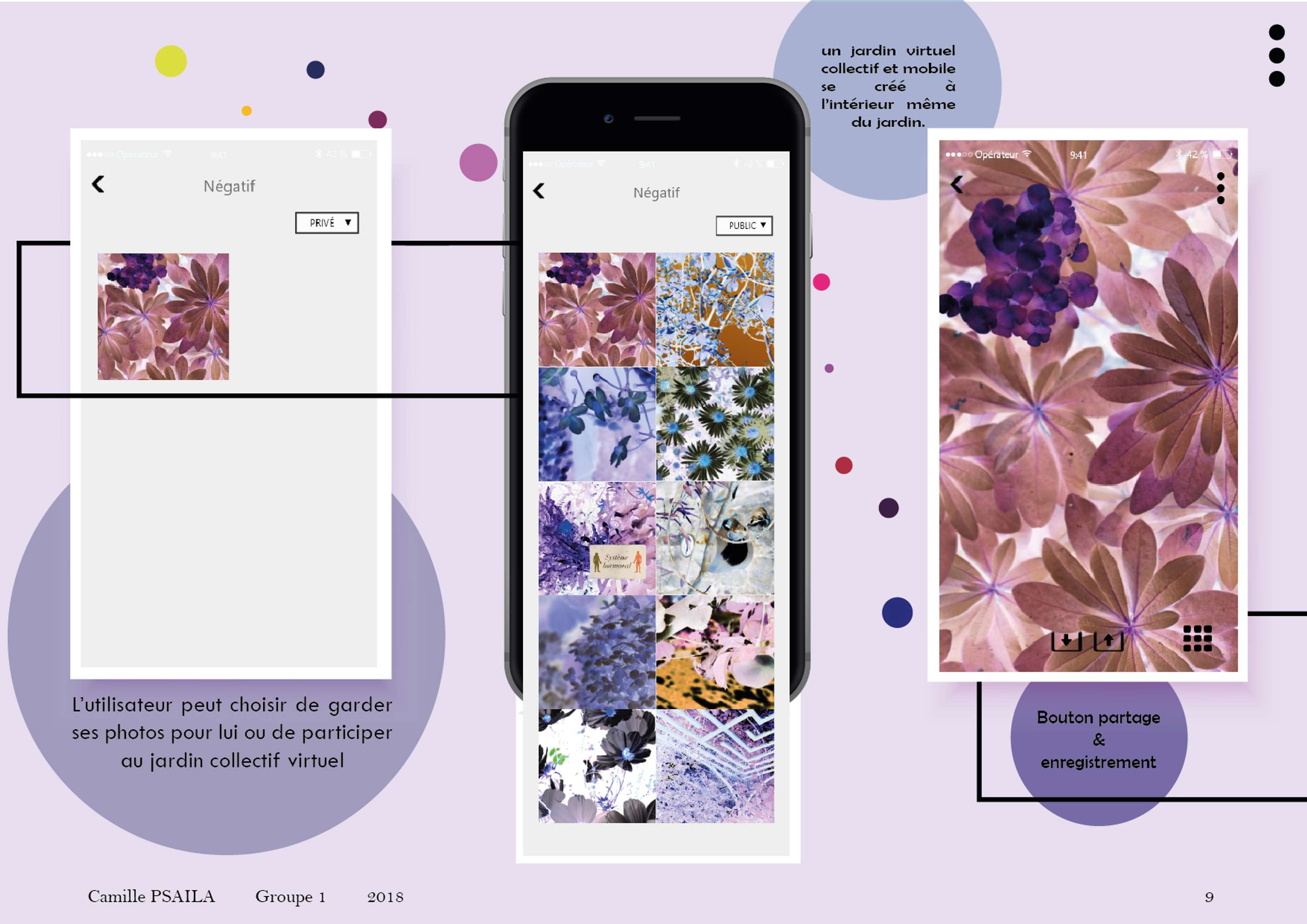 Prototype Application Folder by Camille Psaïla