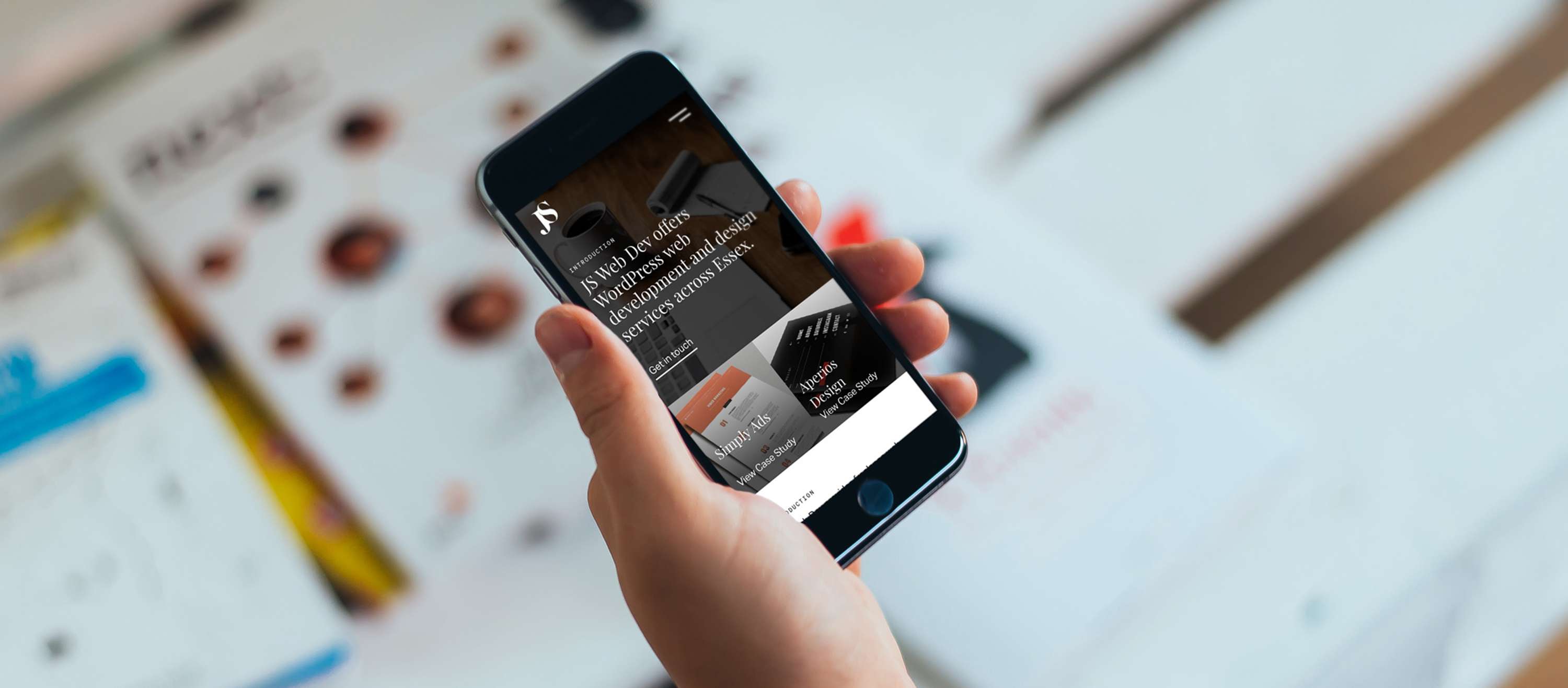 Joe Stone  - Web developer, brand identity and web redesign by Alex Aperios