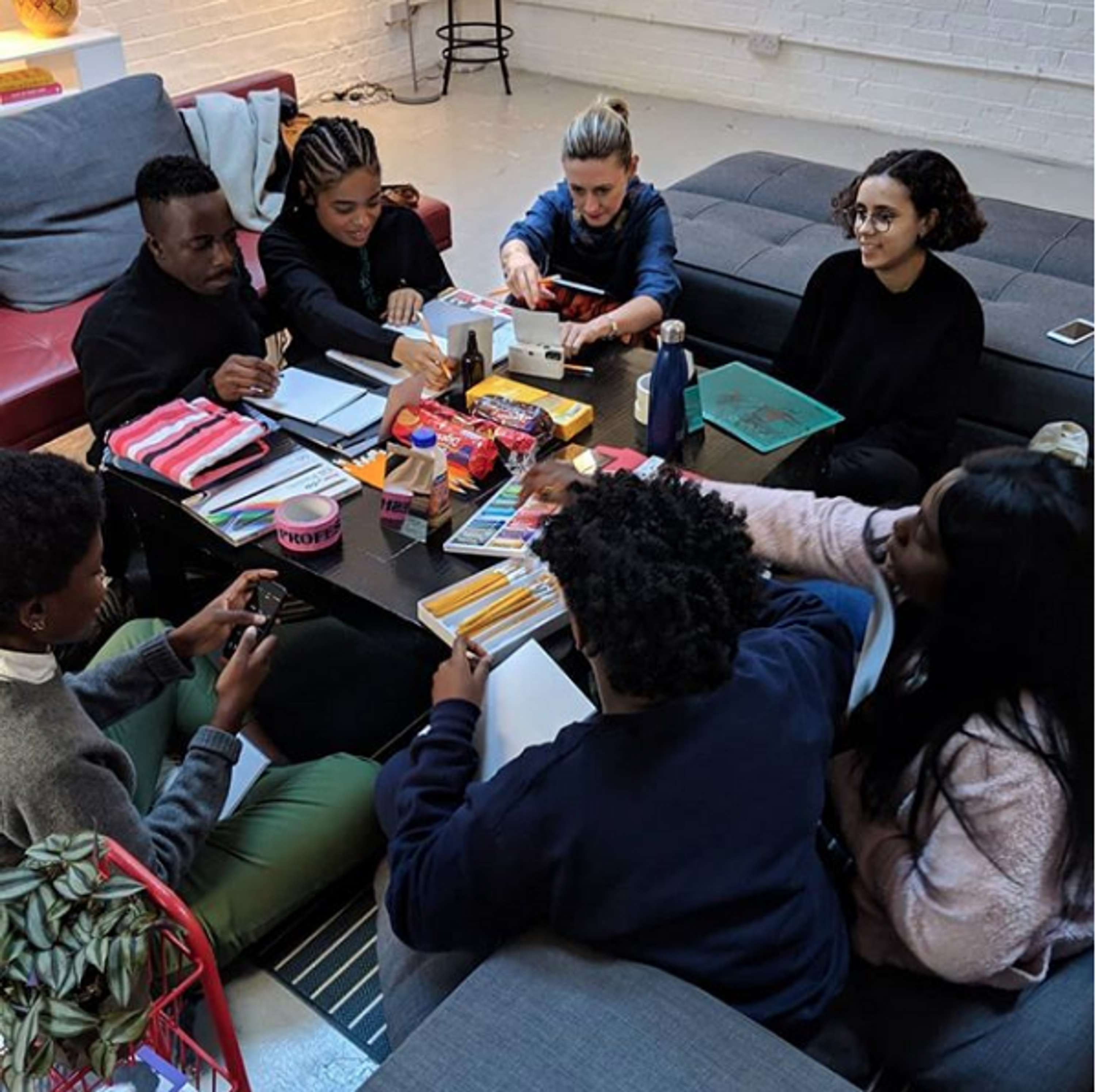 A LA MAISON, An interactive workshop with Joy Miessi and Bernice Mulenga by Bernice Mulenga