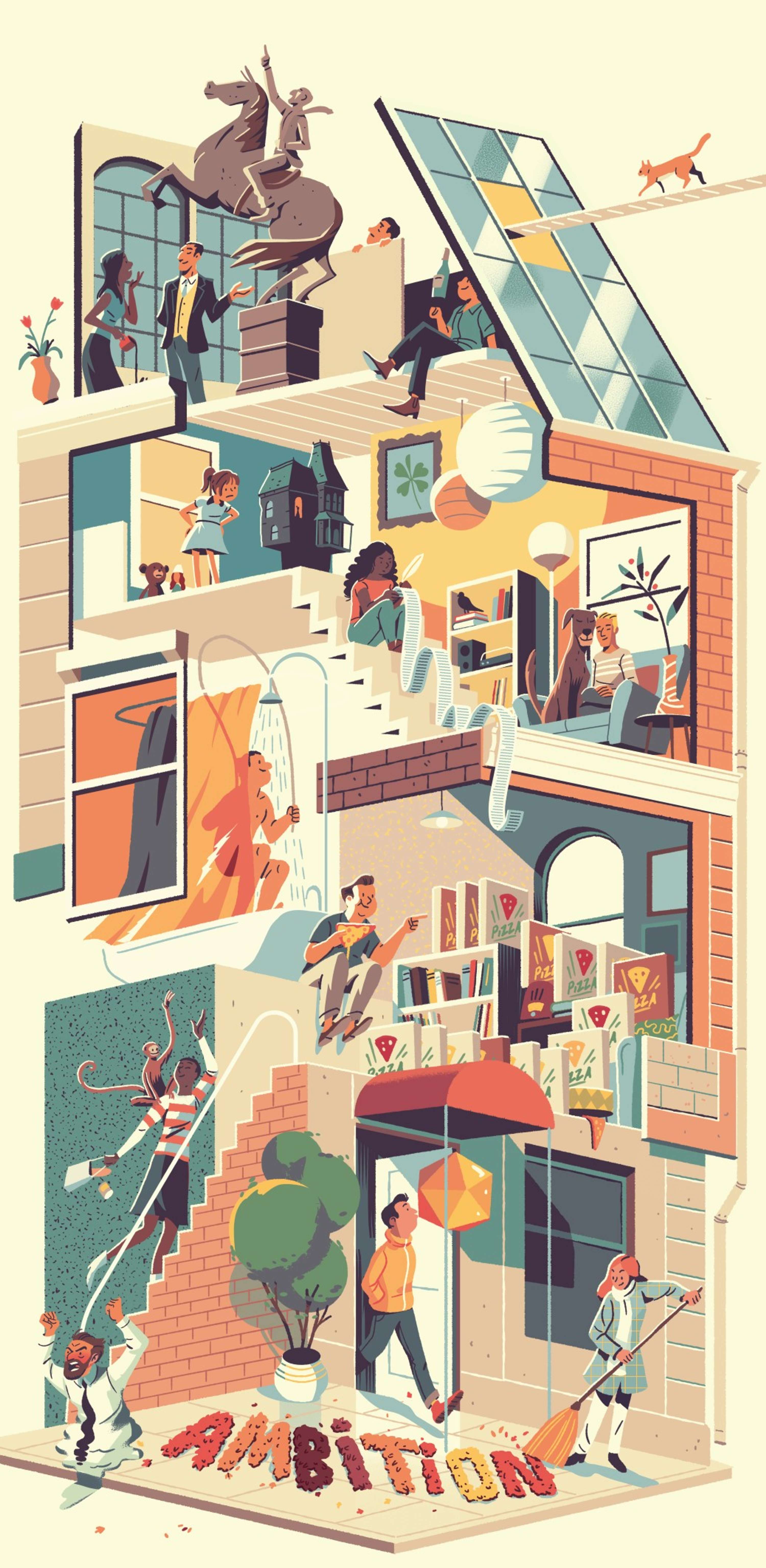 '101 Ways to Live, Work and Goof Off More Ambitiously' for The Wall Street Journal by Steve Scott