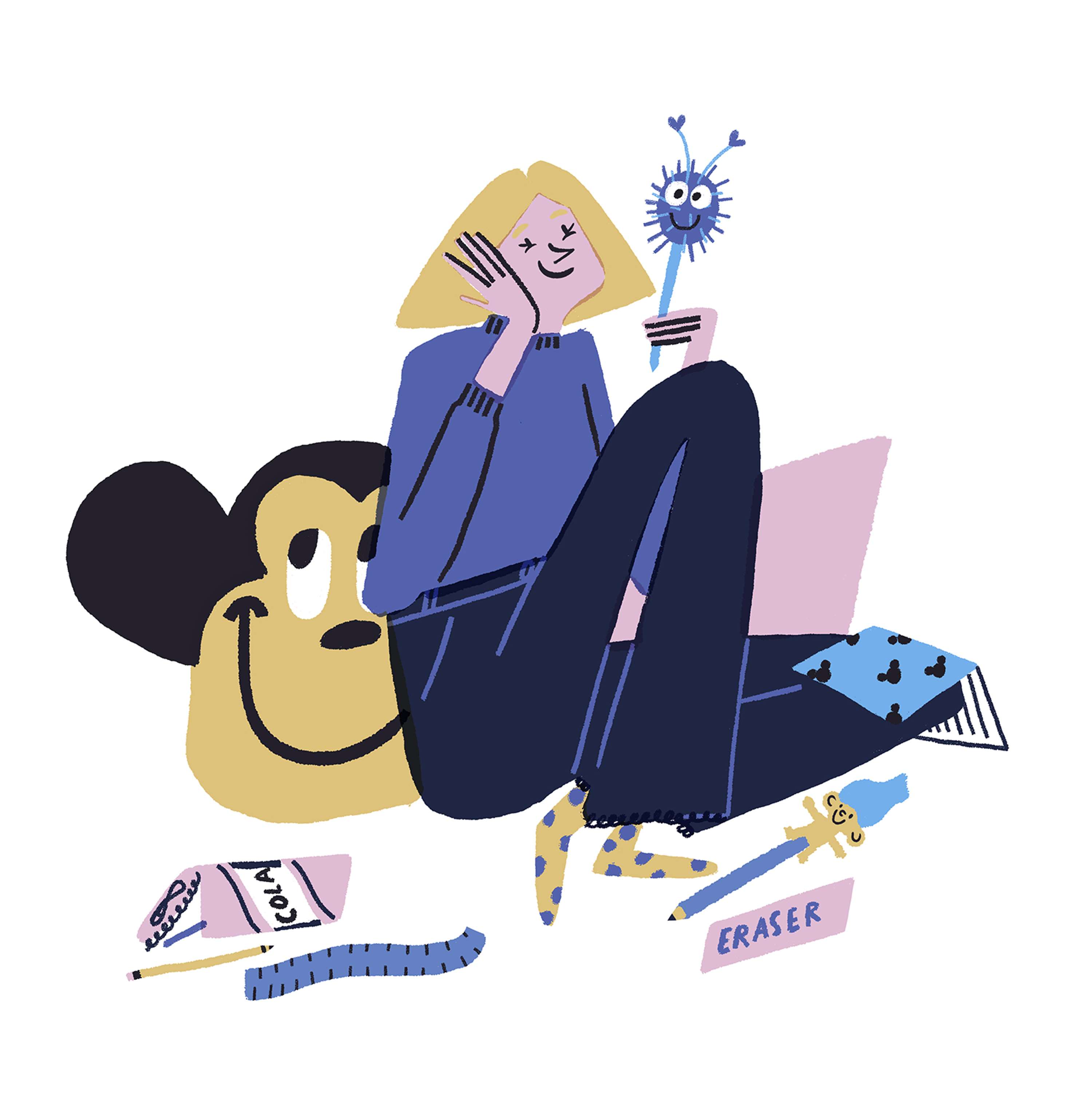 'Five Types of Stationary Addicts' for Papier's 'The Fold' by Hannah Warren