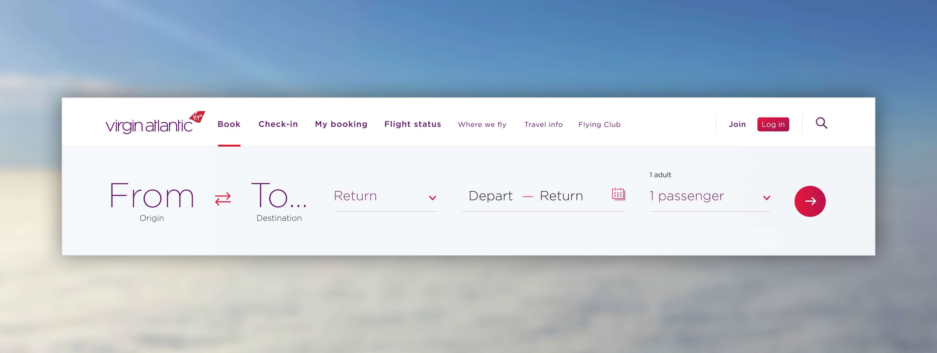 Redefining flight searches by Virgin Atlantic